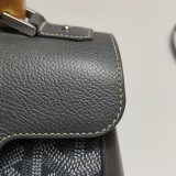 Goyard Saigon Top Handle Bag Coated Canvas with Leather Mini — thumbnail 10