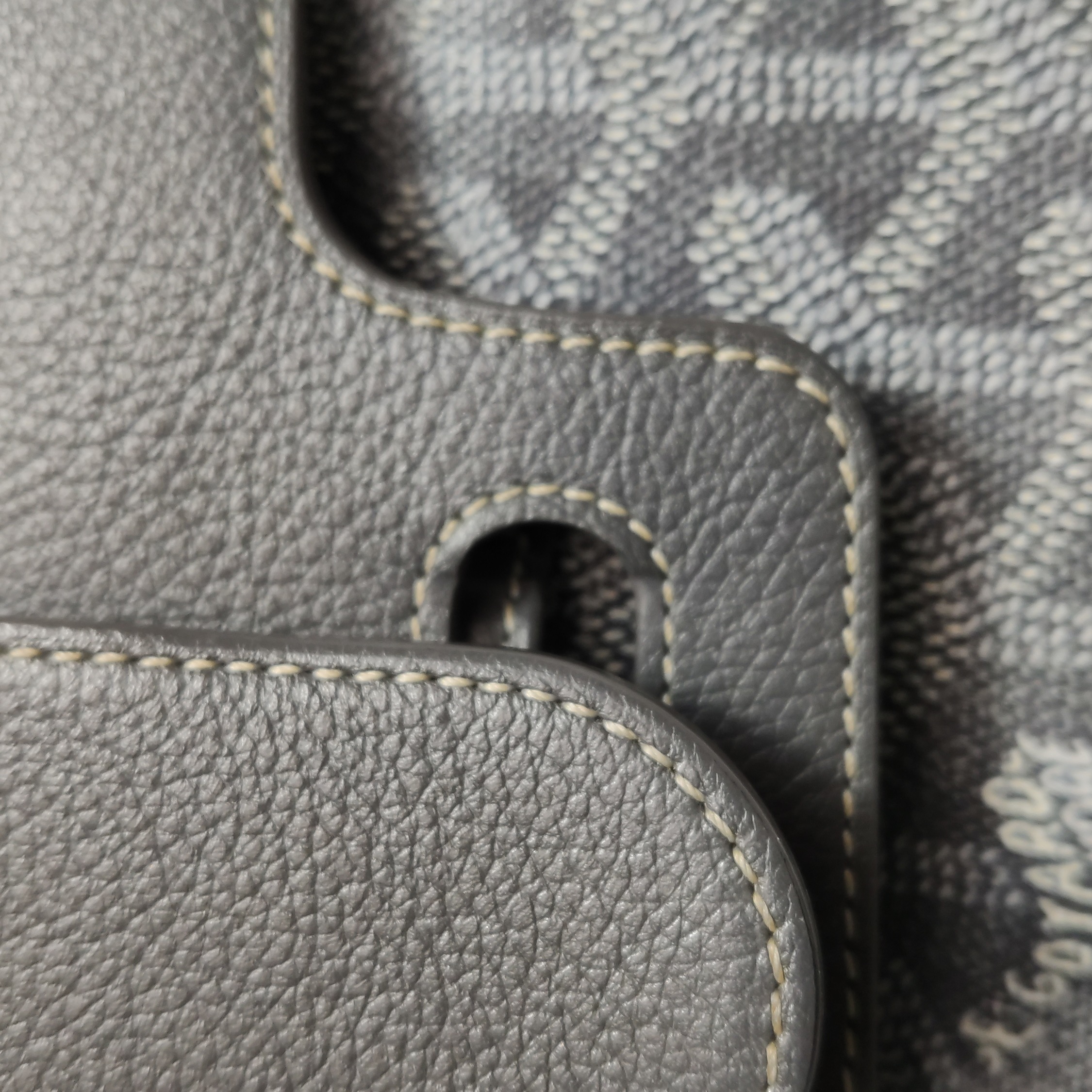 Goyard Saigon Top Handle Bag Coated Canvas with Leather Mini — photo 12 of 15