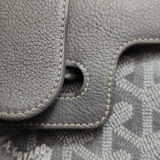 Goyard Saigon Top Handle Bag Coated Canvas with Leather Mini — thumbnail 12