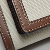 Burberry Logo Pocket Tote Canvas with Leather Mini — thumbnail 15