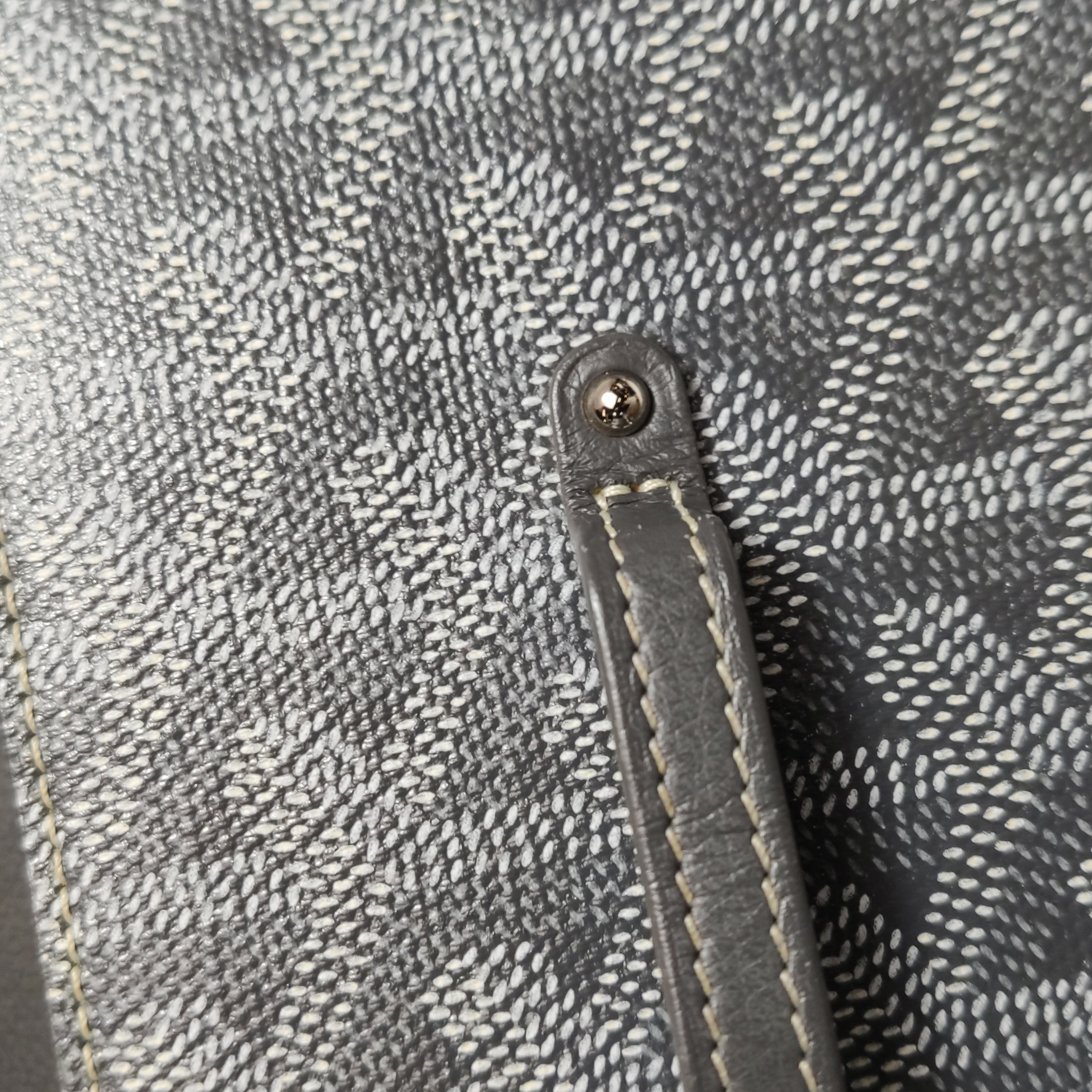 Goyard Saigon Top Handle Bag Coated Canvas with Leather Mini — photo 11 of 15