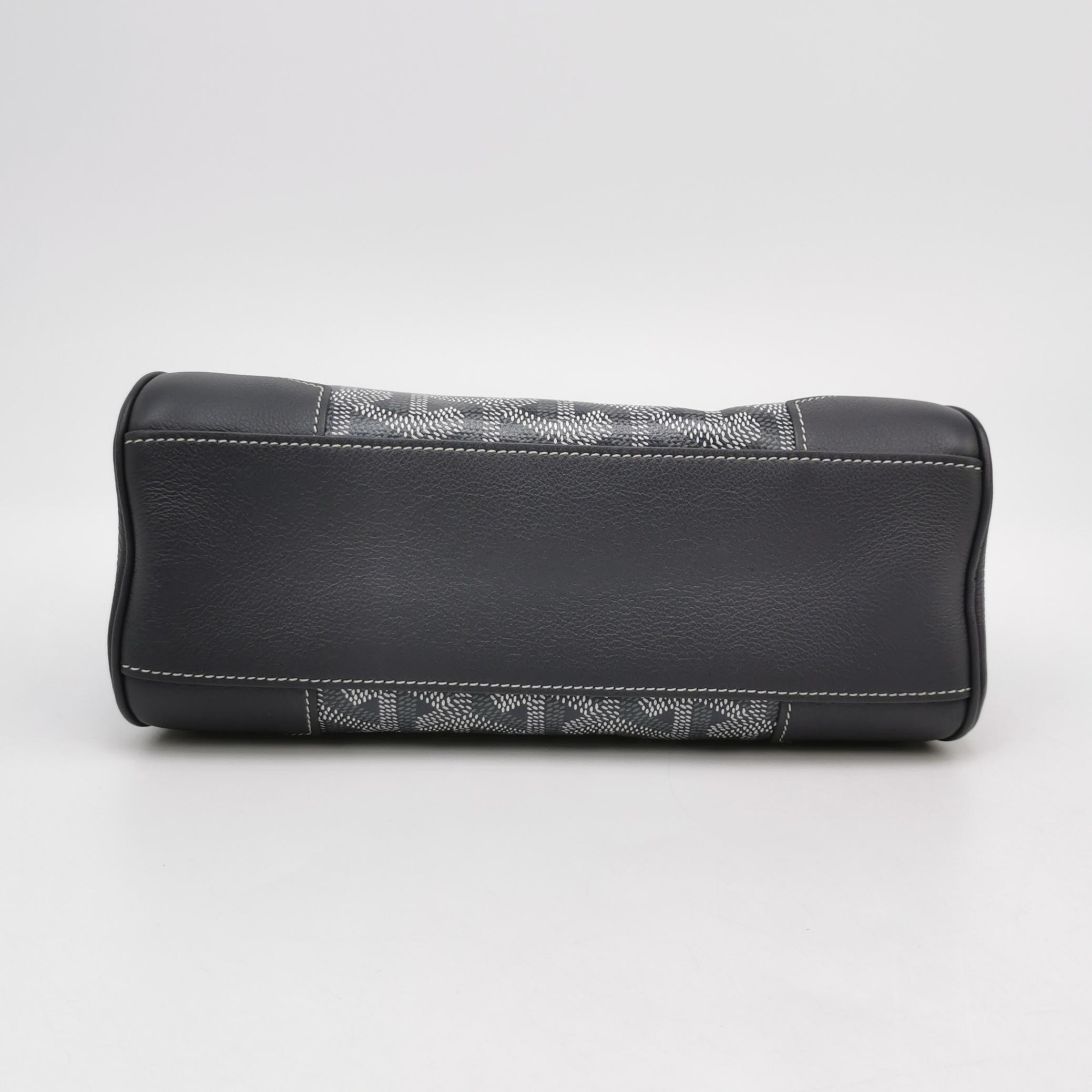 Goyard Saigon Top Handle Bag Coated Canvas with Leather Mini — photo 6 of 14