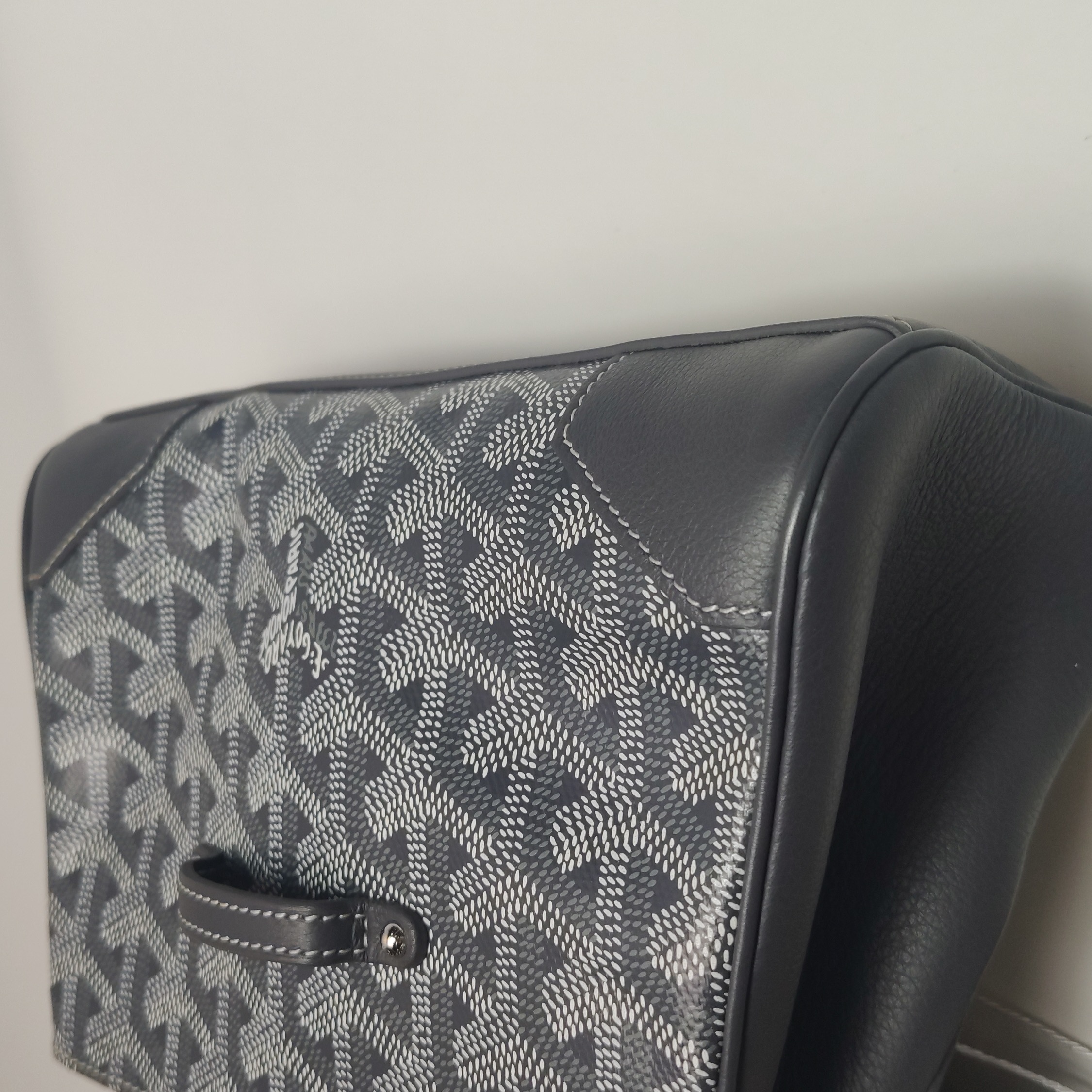 Goyard Saigon Top Handle Bag Coated Canvas with Leather Mini — photo 10 of 14