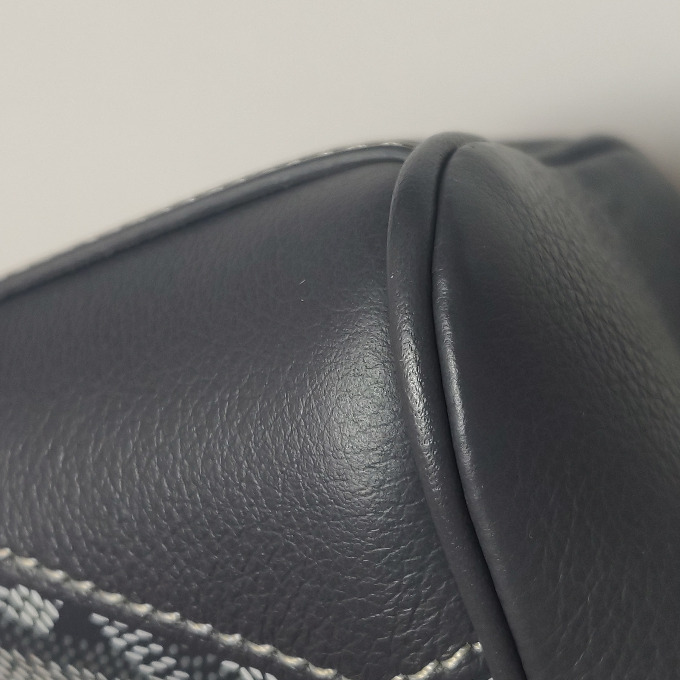 Goyard Saigon Top Handle Bag Coated Canvas with Leather Mini — photo 11 of 14