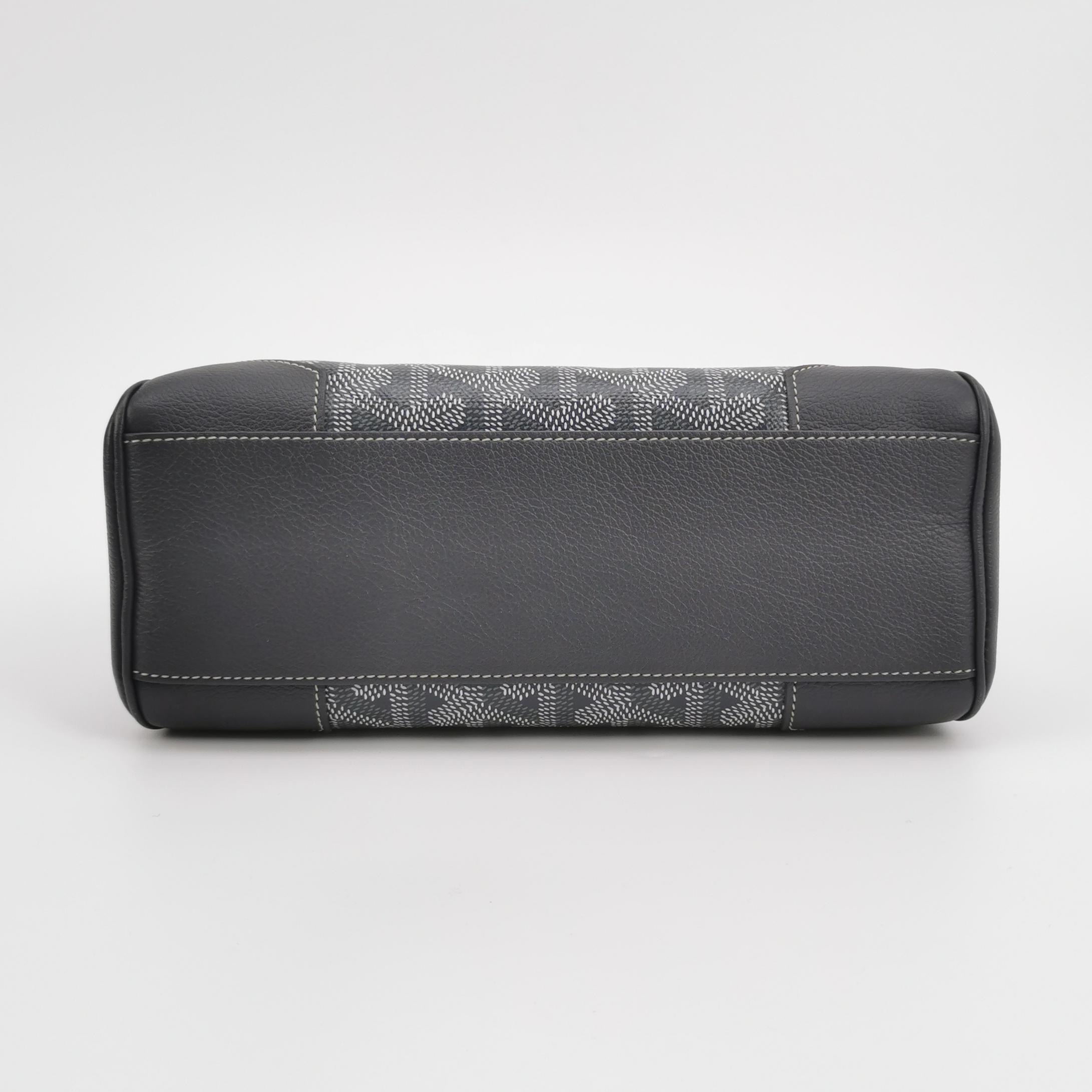 Goyard Saigon Top Handle Bag Coated Canvas with Leather Mini — photo 6 of 14