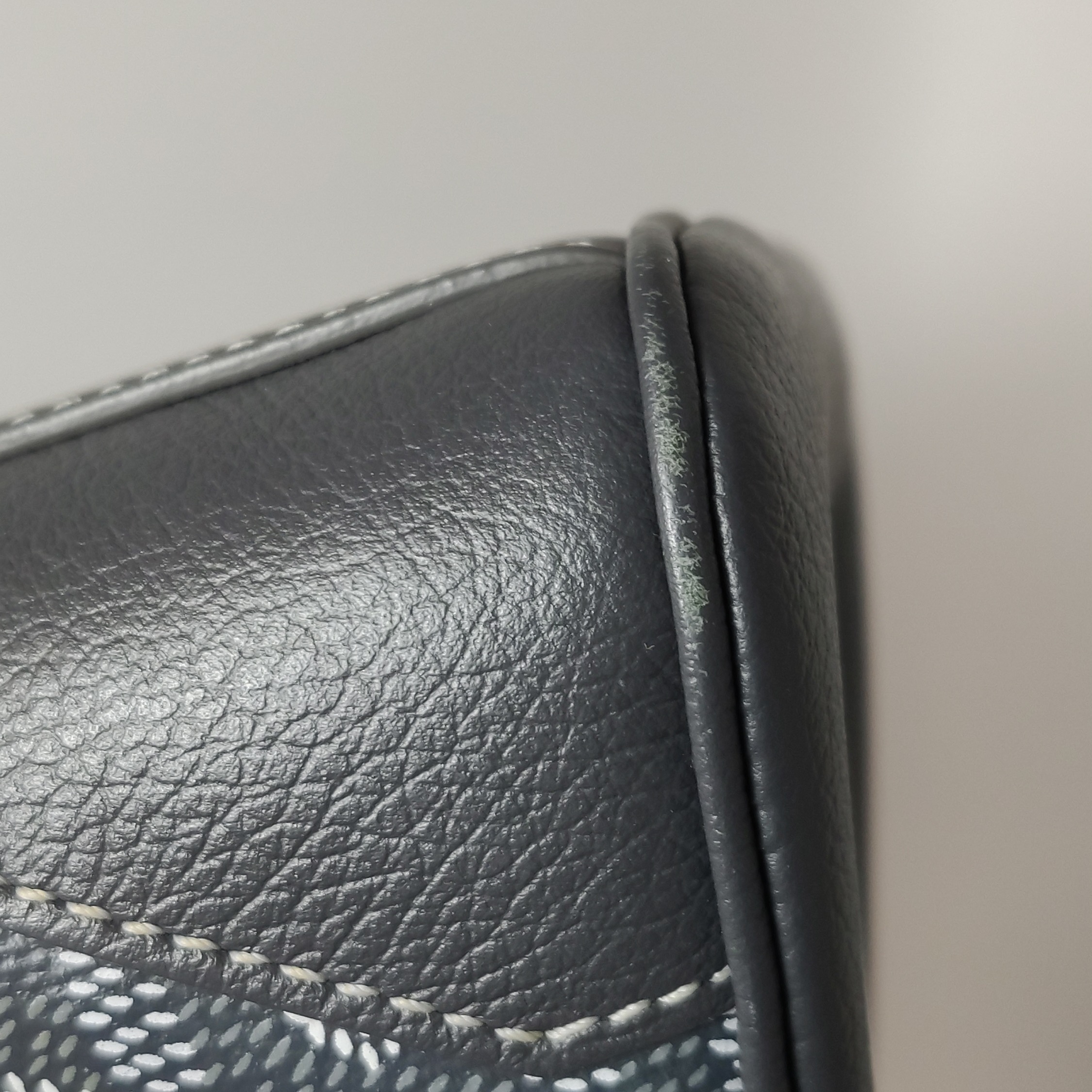 Goyard Saigon Top Handle Bag Coated Canvas with Leather Mini — photo 11 of 14