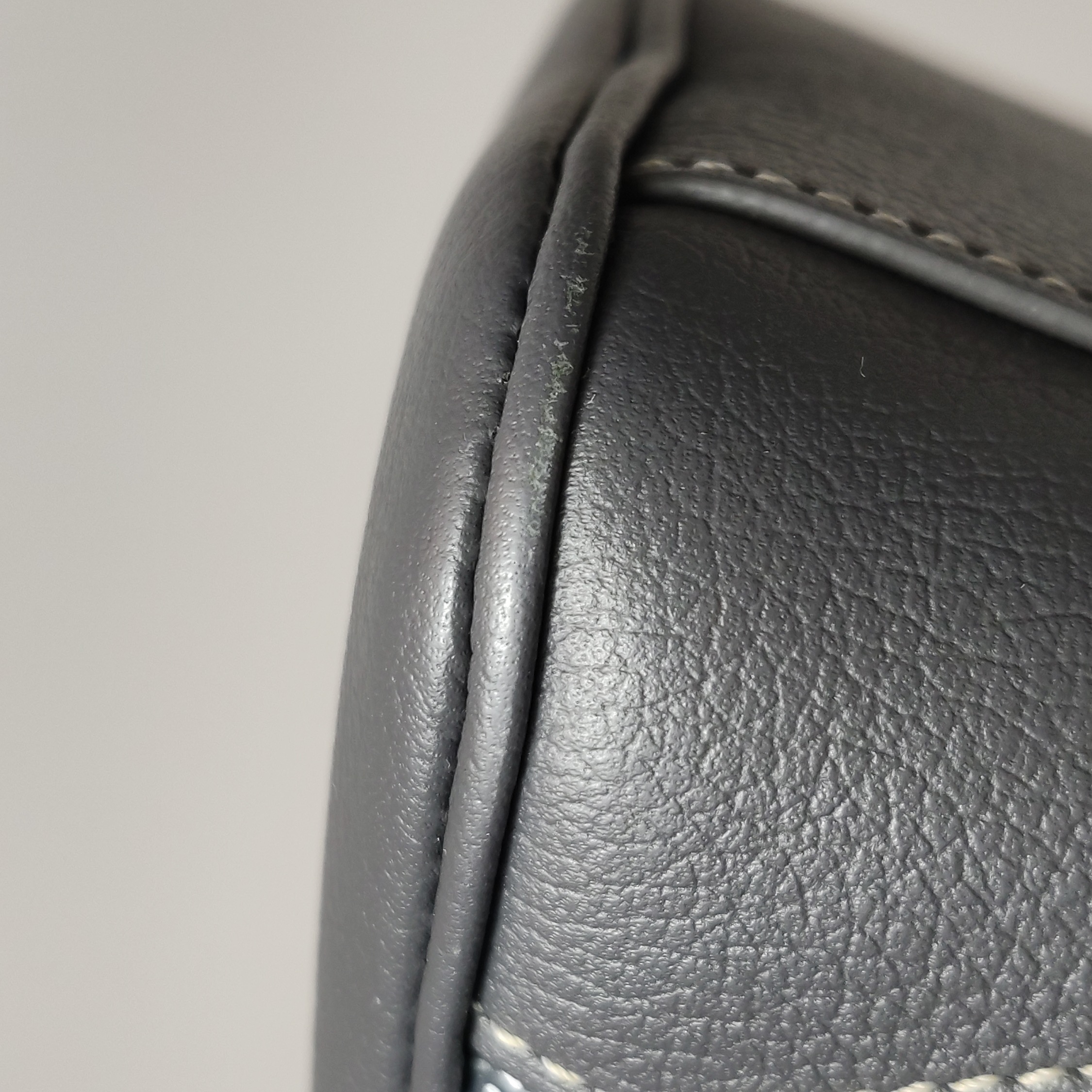 Goyard Saigon Top Handle Bag Coated Canvas with Leather Mini — photo 9 of 14