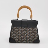 Goyard Saigon Top Handle Bag Coated Canvas with Leather Mini — thumbnail 3