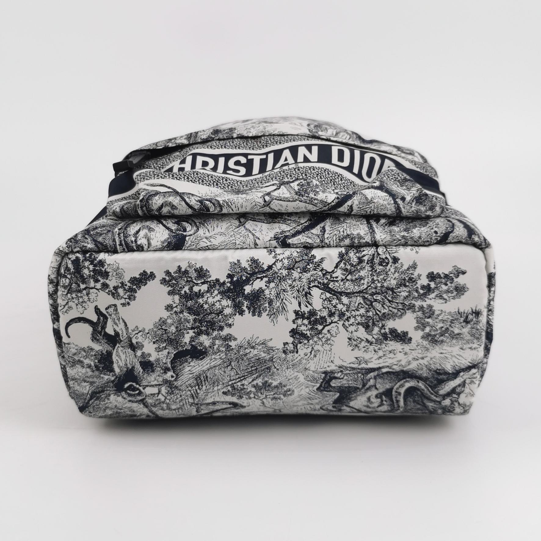 Christian Dior Toile De Jouy Travel Backpack Technical Fabric Small — photo 6 of 15