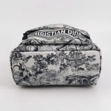 Christian Dior Toile De Jouy Travel Backpack Technical Fabric Small — thumbnail 6