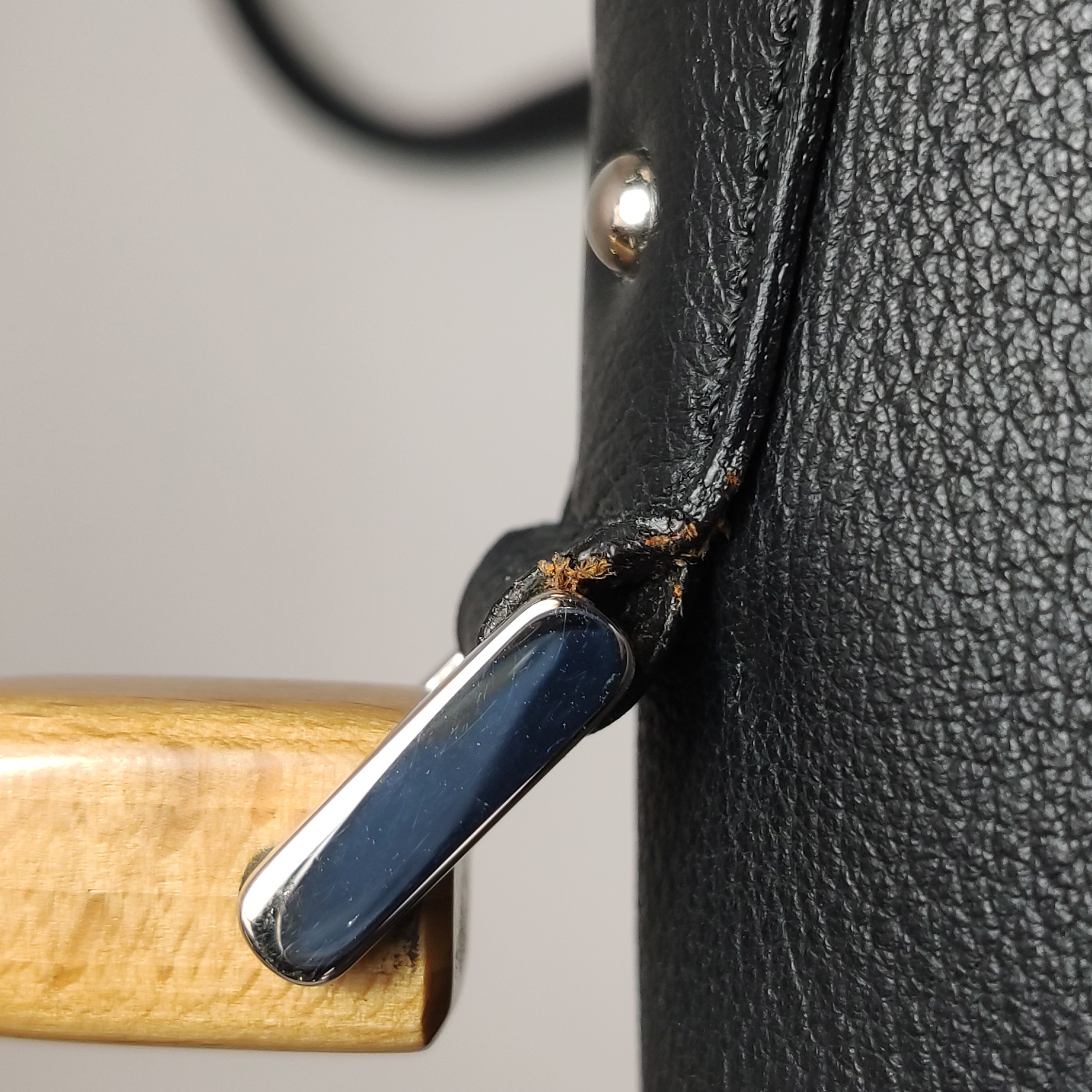Goyard Saigon Top Handle Bag Coated Canvas with Leather Mini — photo 11 of 13