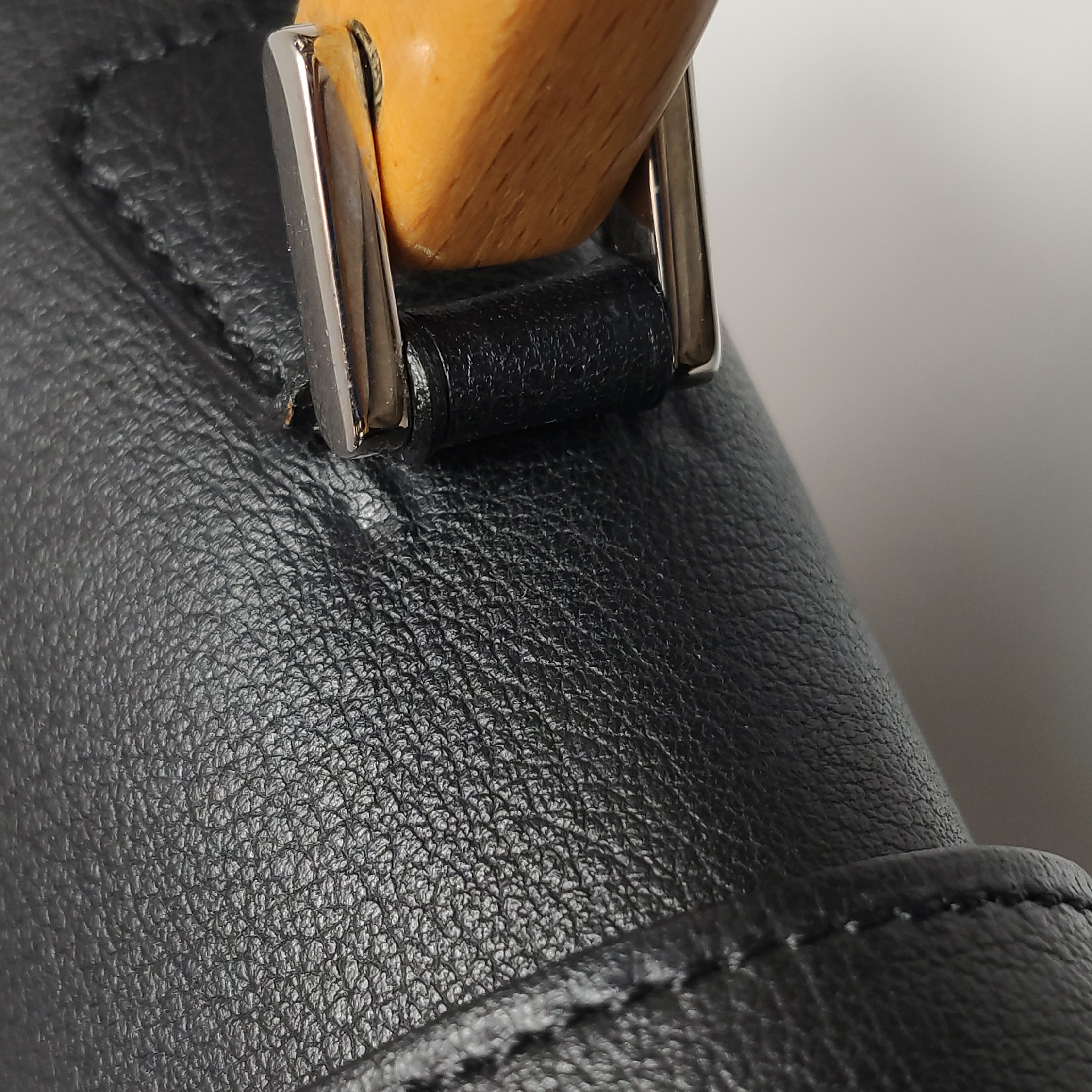 Goyard Saigon Top Handle Bag Coated Canvas with Leather Mini — photo 13 of 13