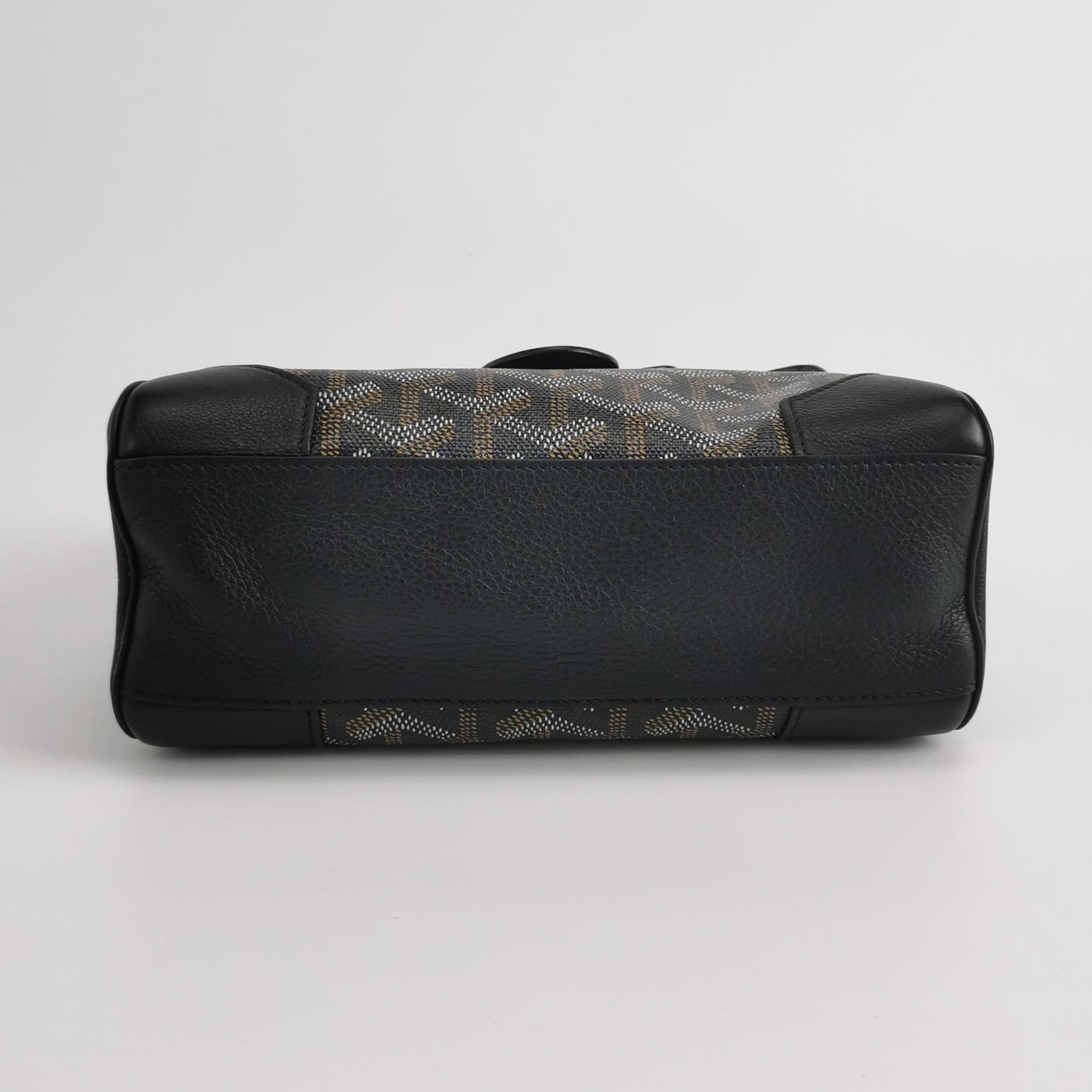 Goyard Saigon Top Handle Bag Coated Canvas with Leather Mini — photo 6 of 15