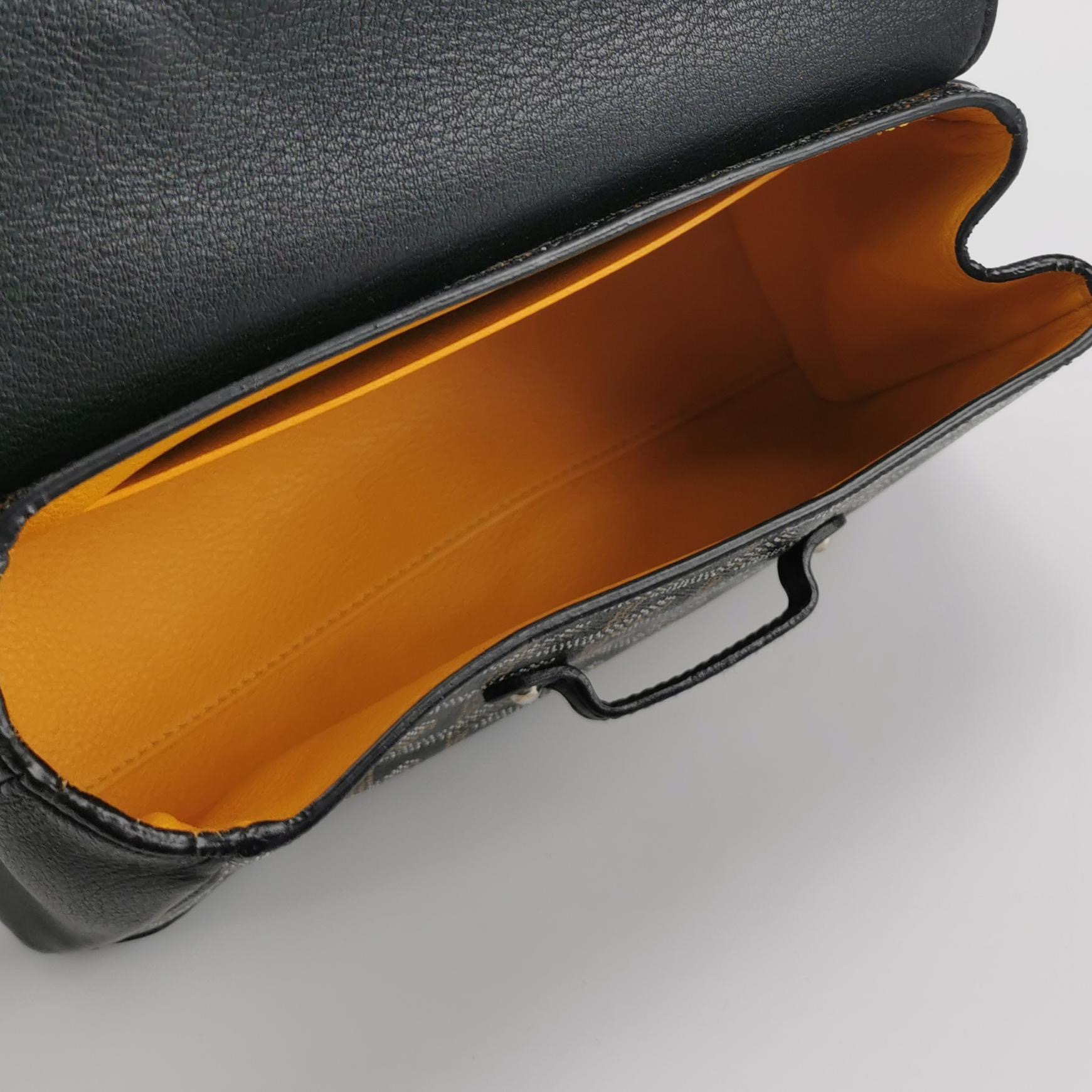Goyard Saigon Top Handle Bag Coated Canvas with Leather Mini — photo 7 of 15