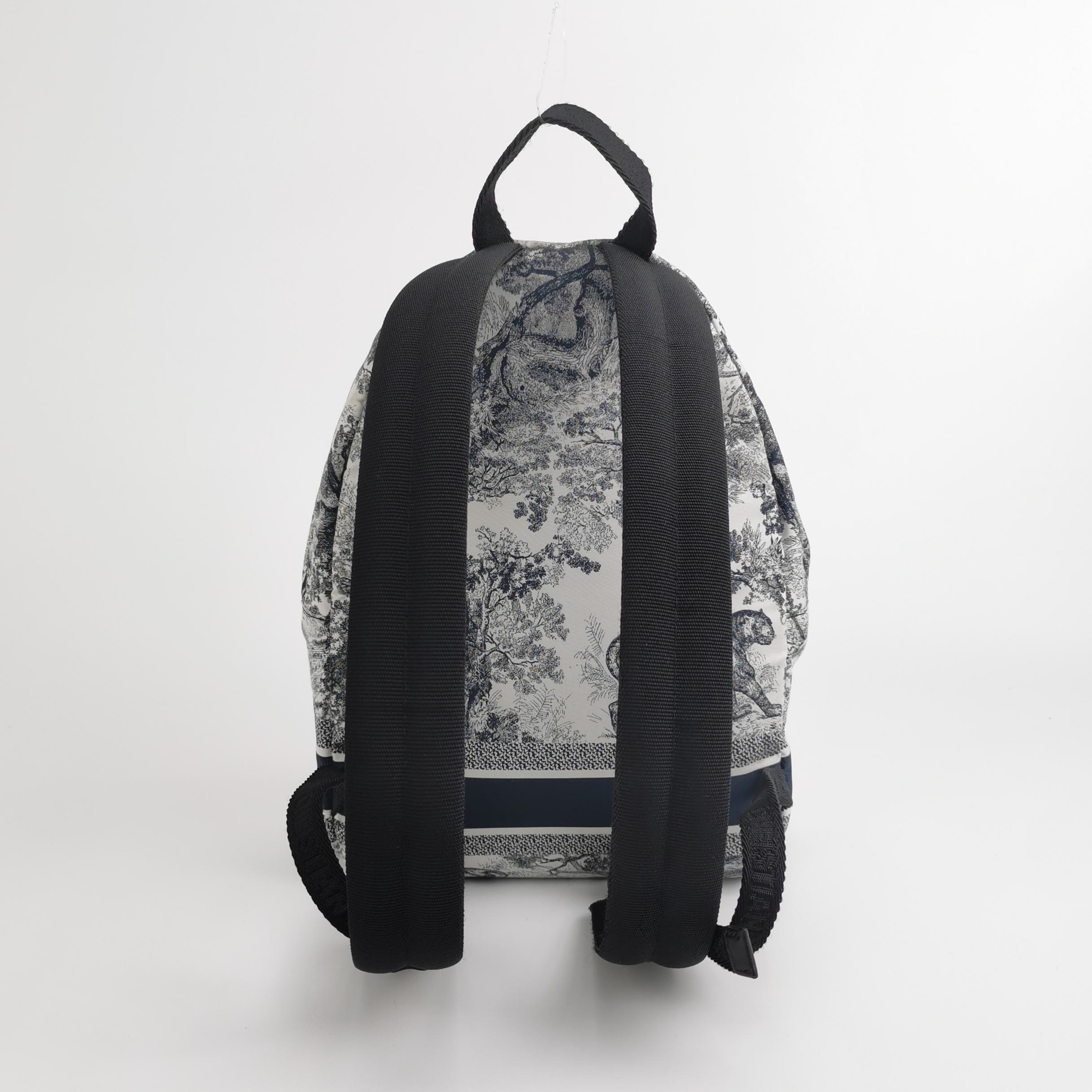 Christian Dior Toile De Jouy Travel Backpack Technical Fabric Small — photo 5 of 24
