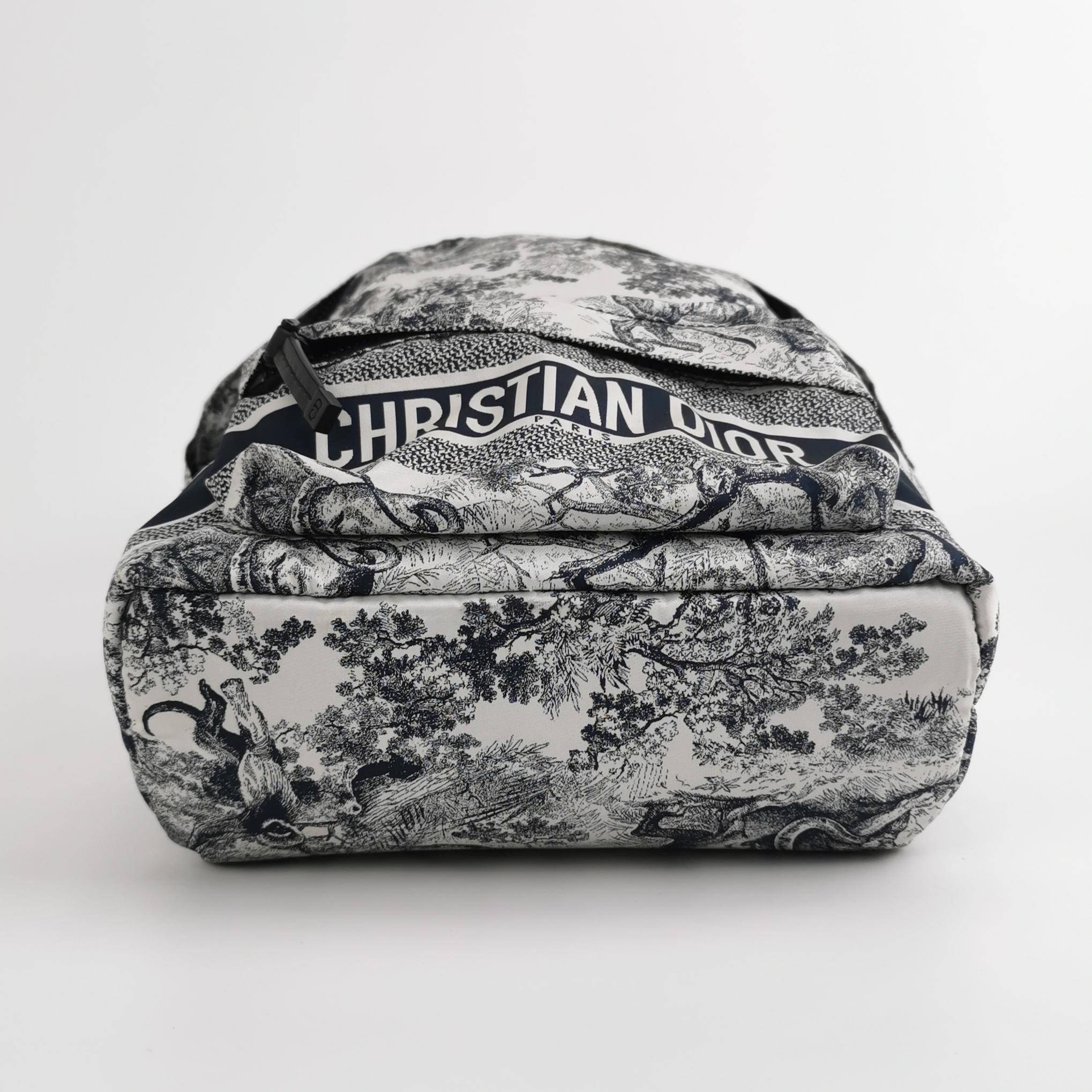 Christian Dior Toile De Jouy Travel Backpack Technical Fabric Small — photo 6 of 24