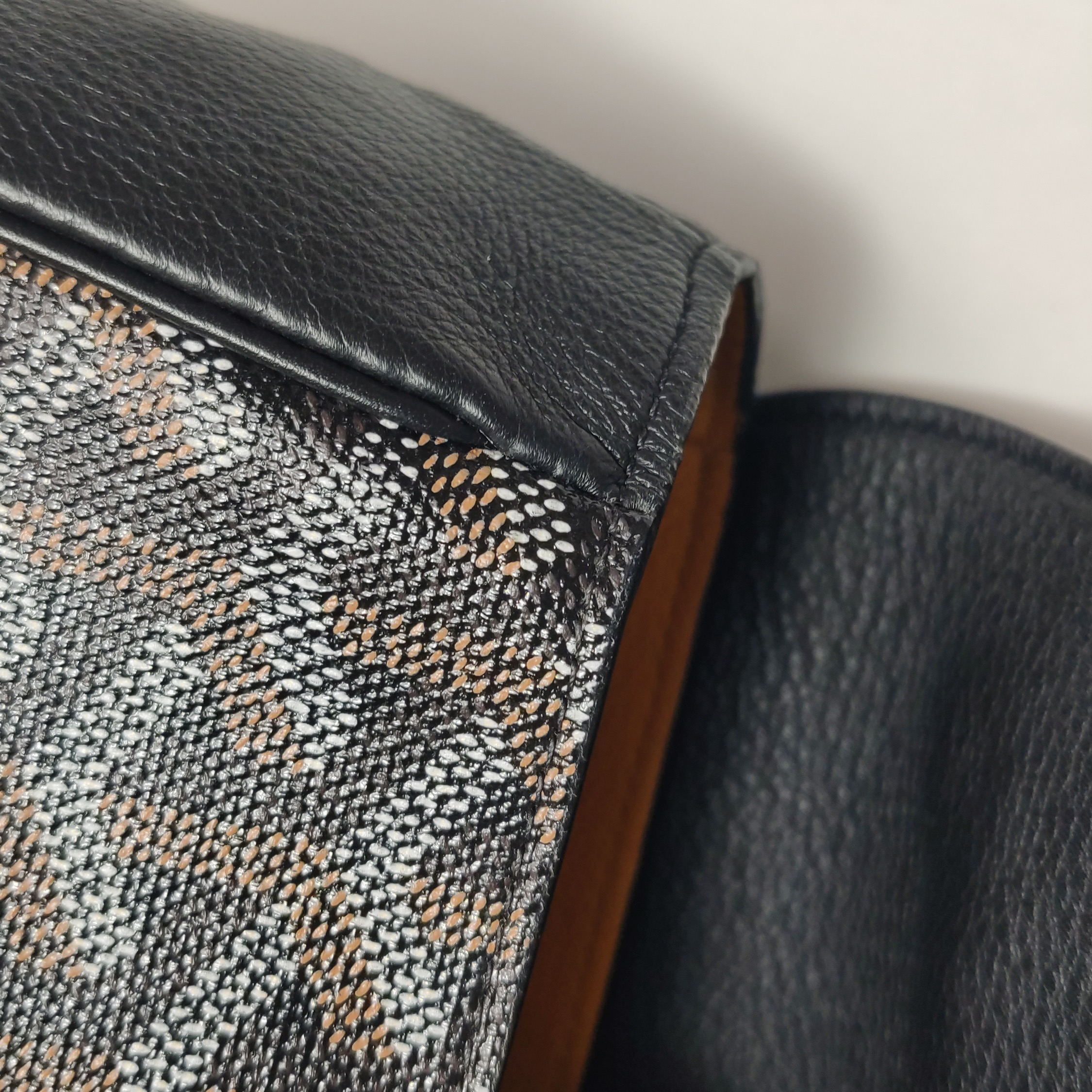 Goyard Saigon Top Handle Bag Coated Canvas with Leather Mini — photo 10 of 15