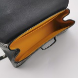 Goyard Saigon Top Handle Bag Coated Canvas with Leather Mini — thumbnail 7