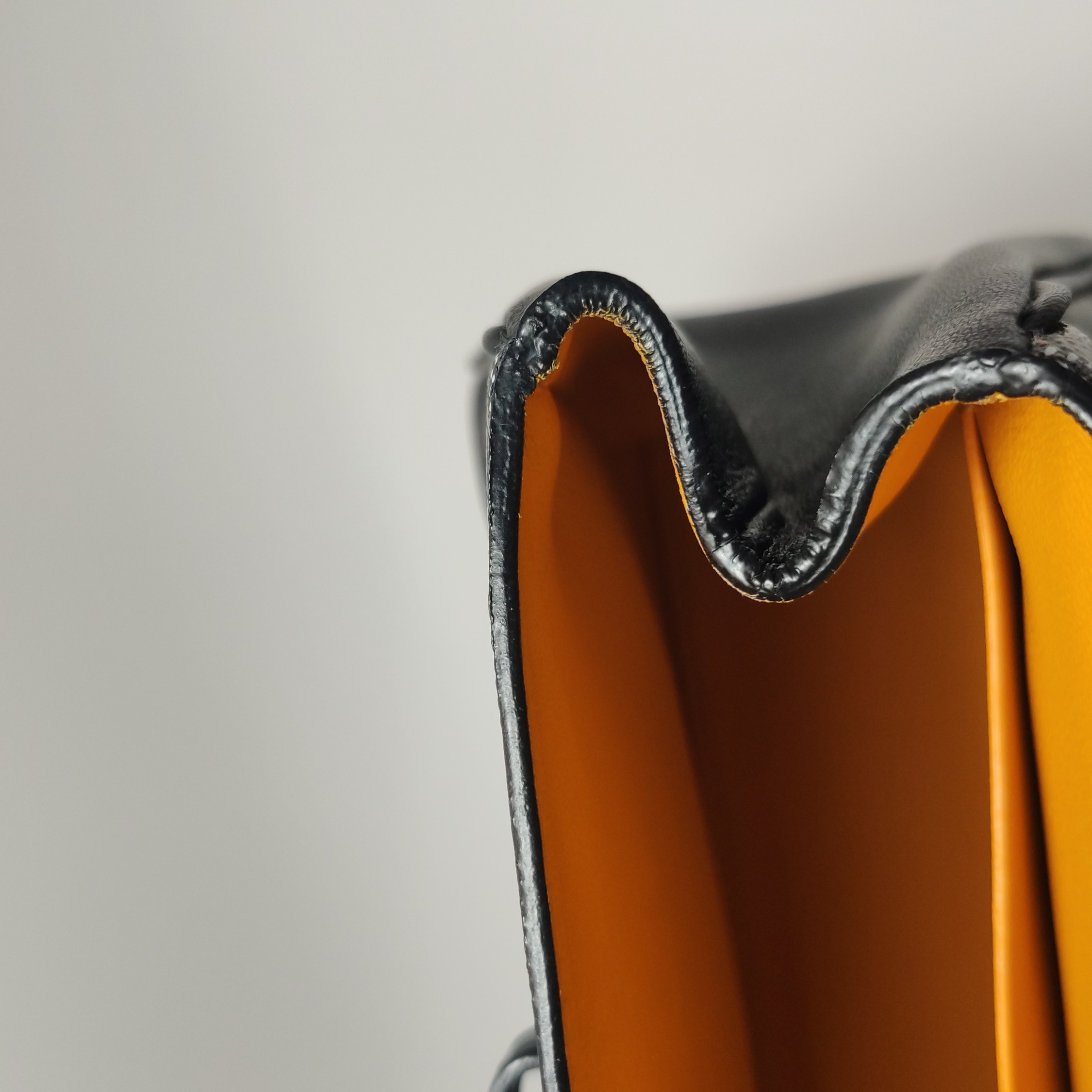 Goyard Saigon Top Handle Bag Coated Canvas with Leather Mini — photo 9 of 14