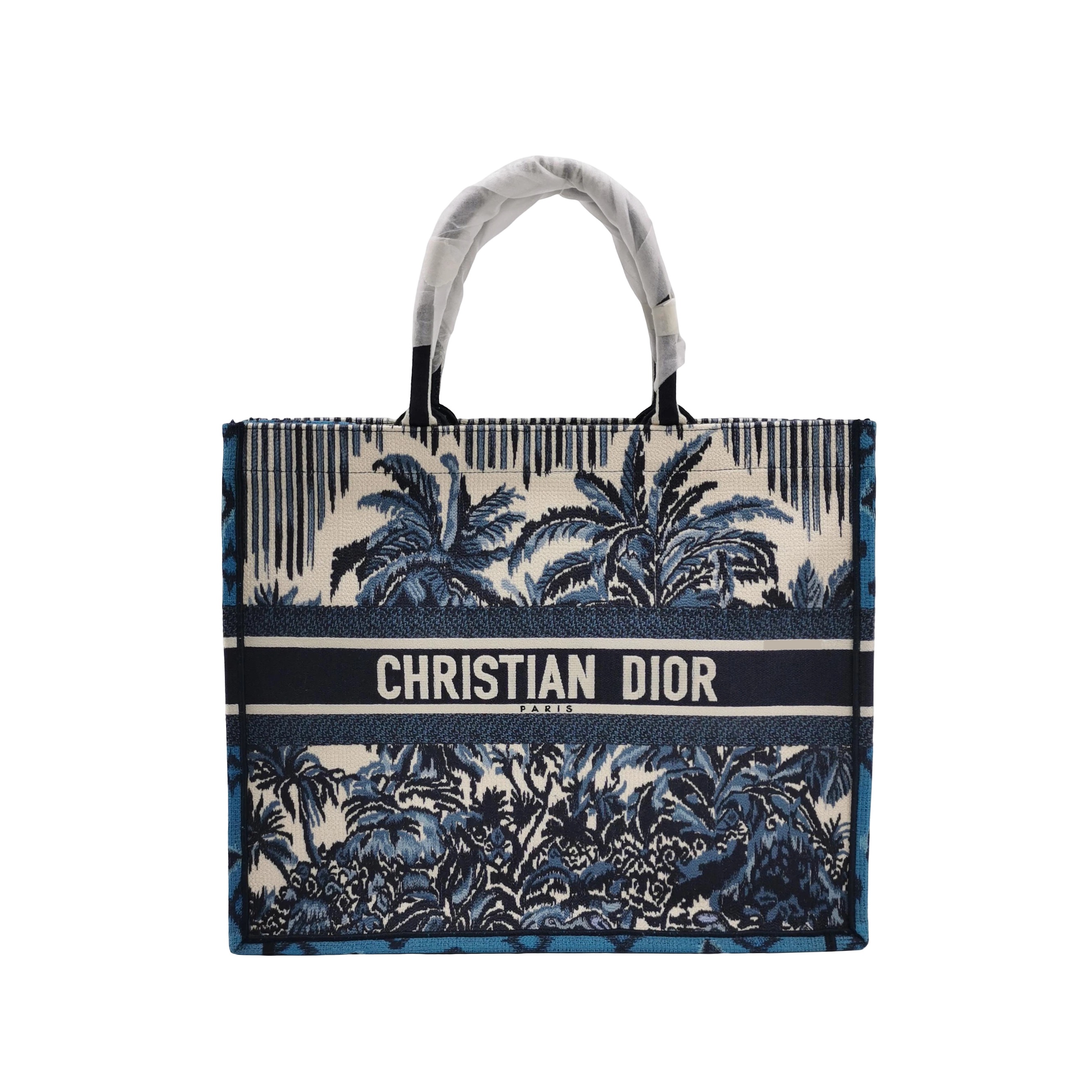 Christian Dior Book Tote Embroidered Canvas Large — photo 1 of 20