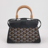 Goyard Saigon Top Handle Bag Coated Canvas with Leather Mini — thumbnail 3