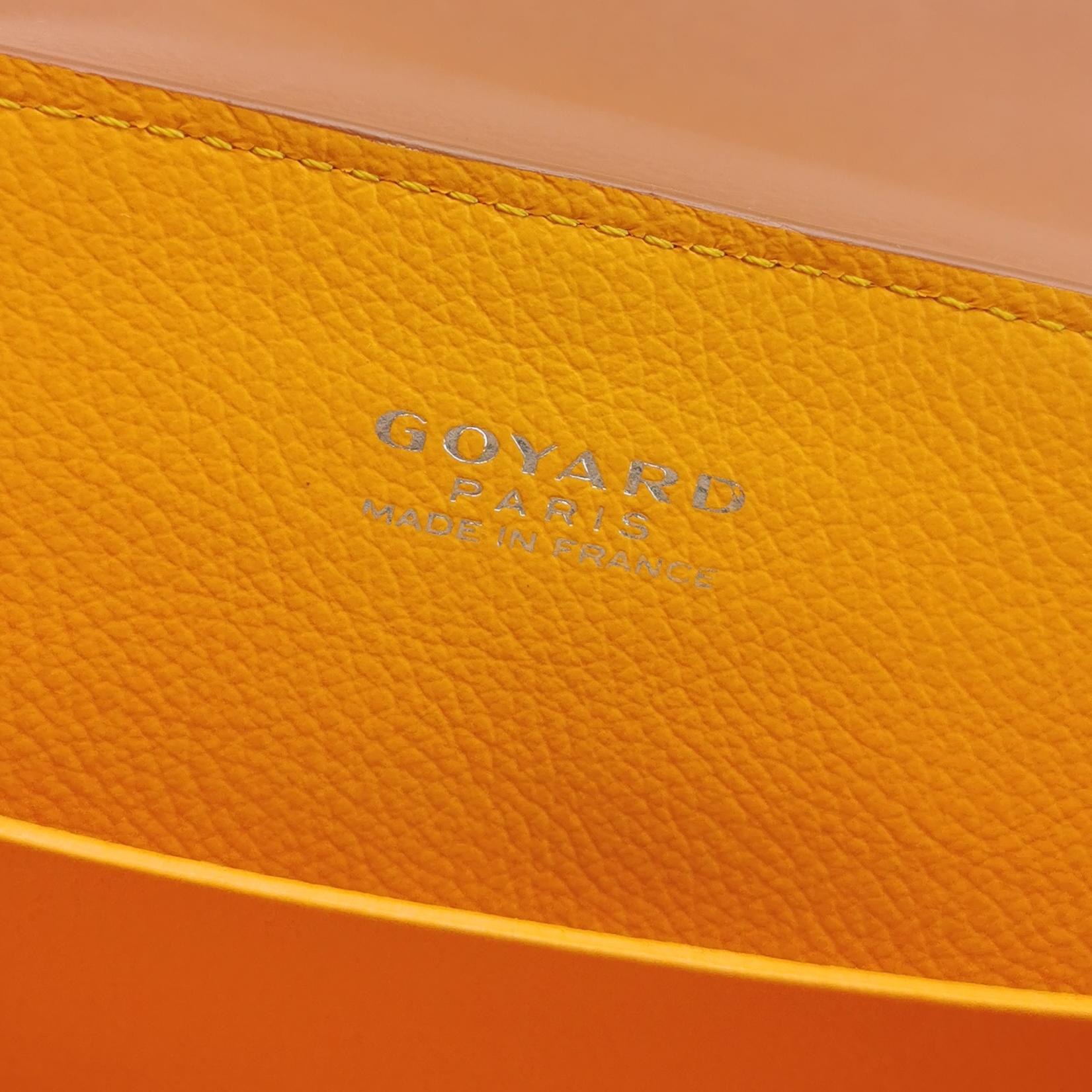 Goyard Saigon Top Handle Bag Coated Canvas with Leather Mini — photo 8 of 13