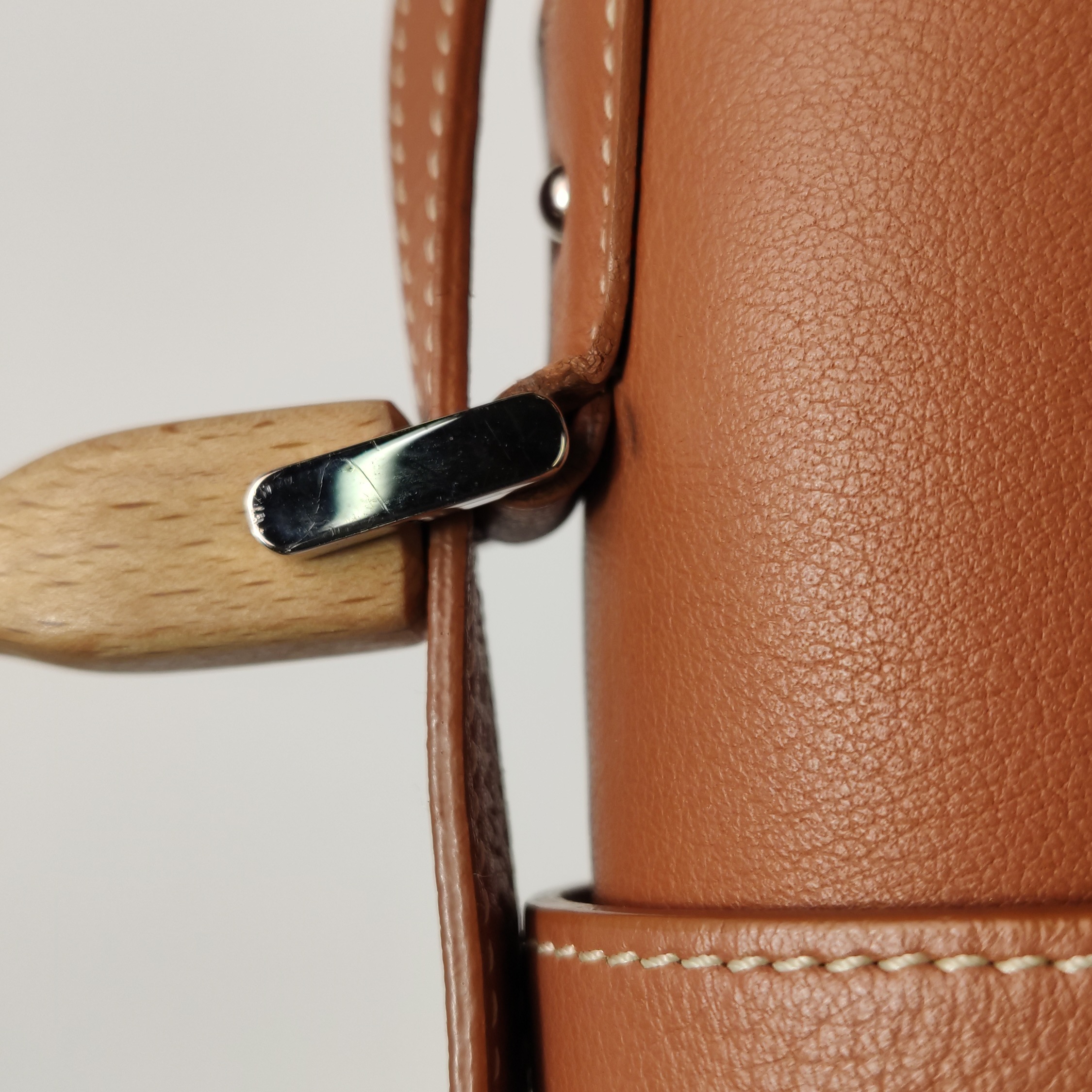 Goyard Saigon Top Handle Bag Coated Canvas with Leather Mini — photo 9 of 13