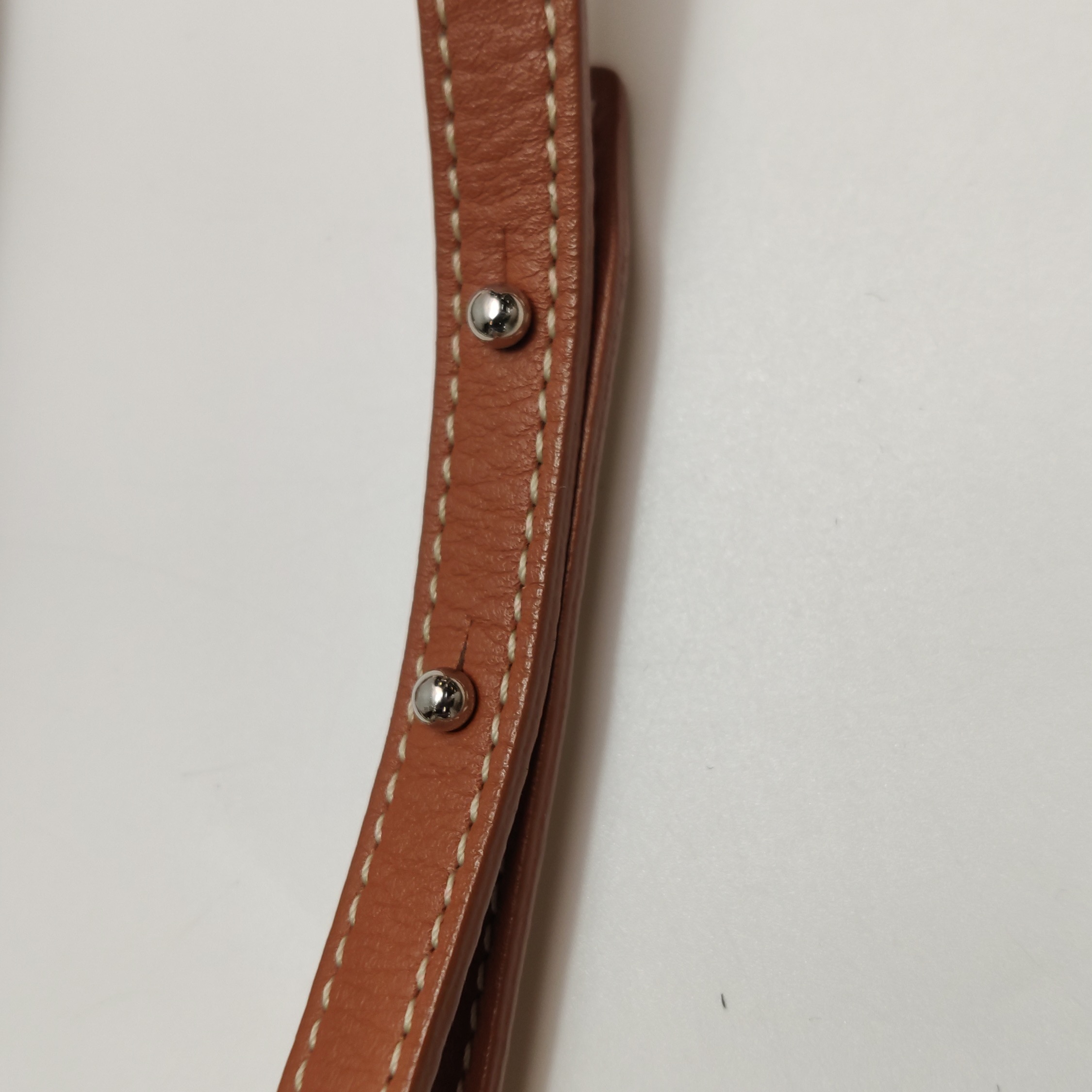 Goyard Saigon Top Handle Bag Coated Canvas with Leather Mini — photo 13 of 13