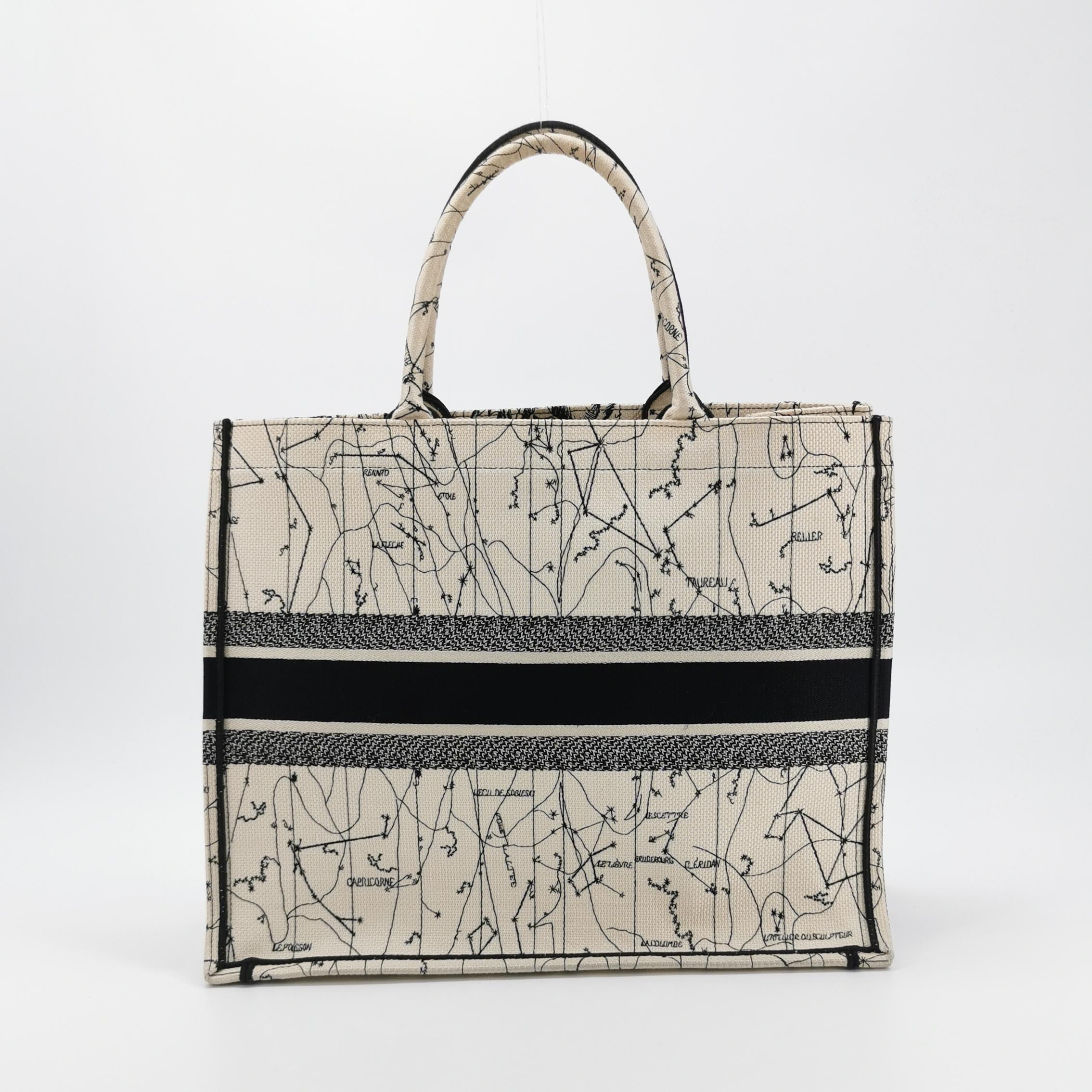 Christian Dior Book Tote Embroidered Canvas Large — photo 5 of 21