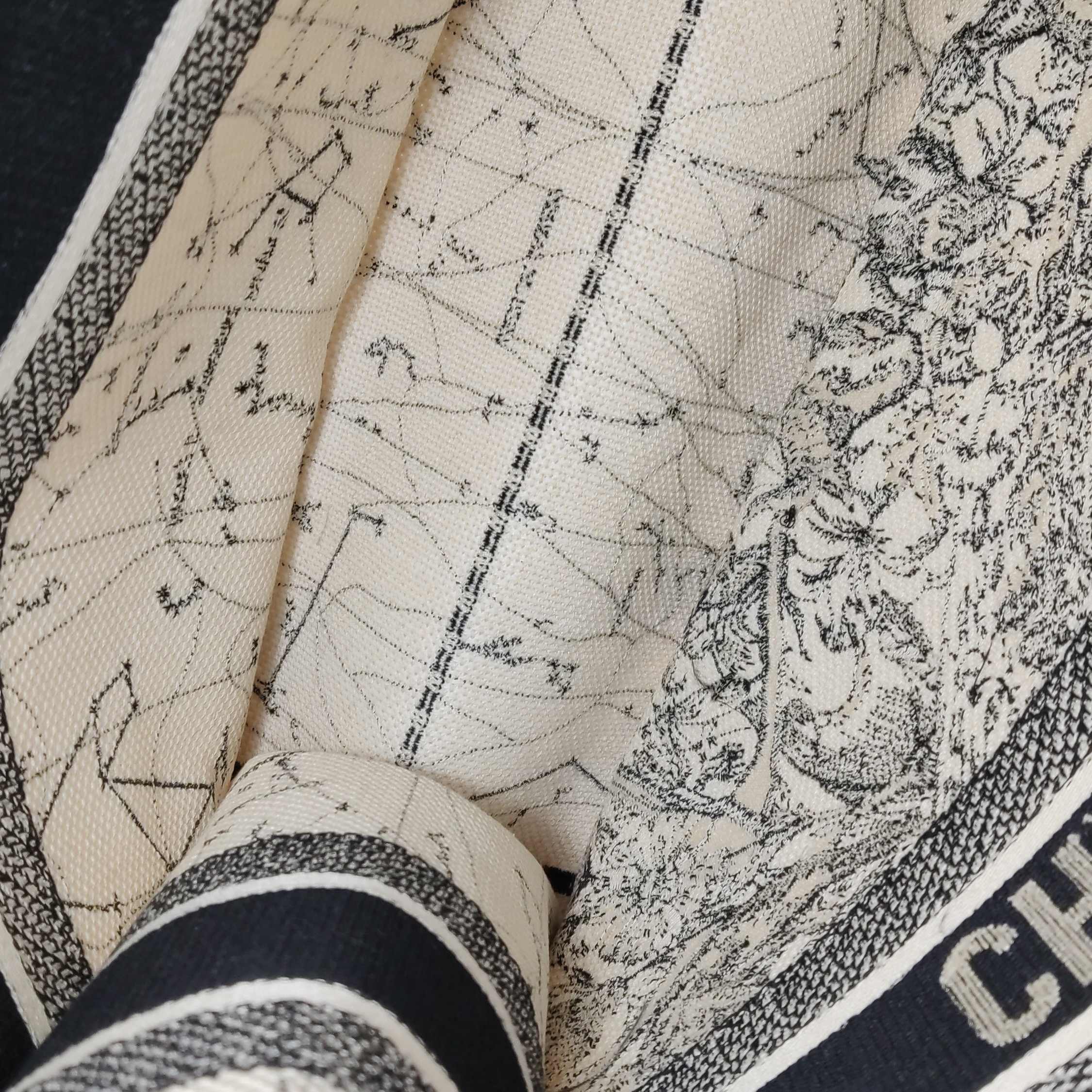 Christian Dior Book Tote Embroidered Canvas Large — photo 9 of 21