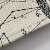 Christian Dior Book Tote Embroidered Canvas Large — thumbnail 16