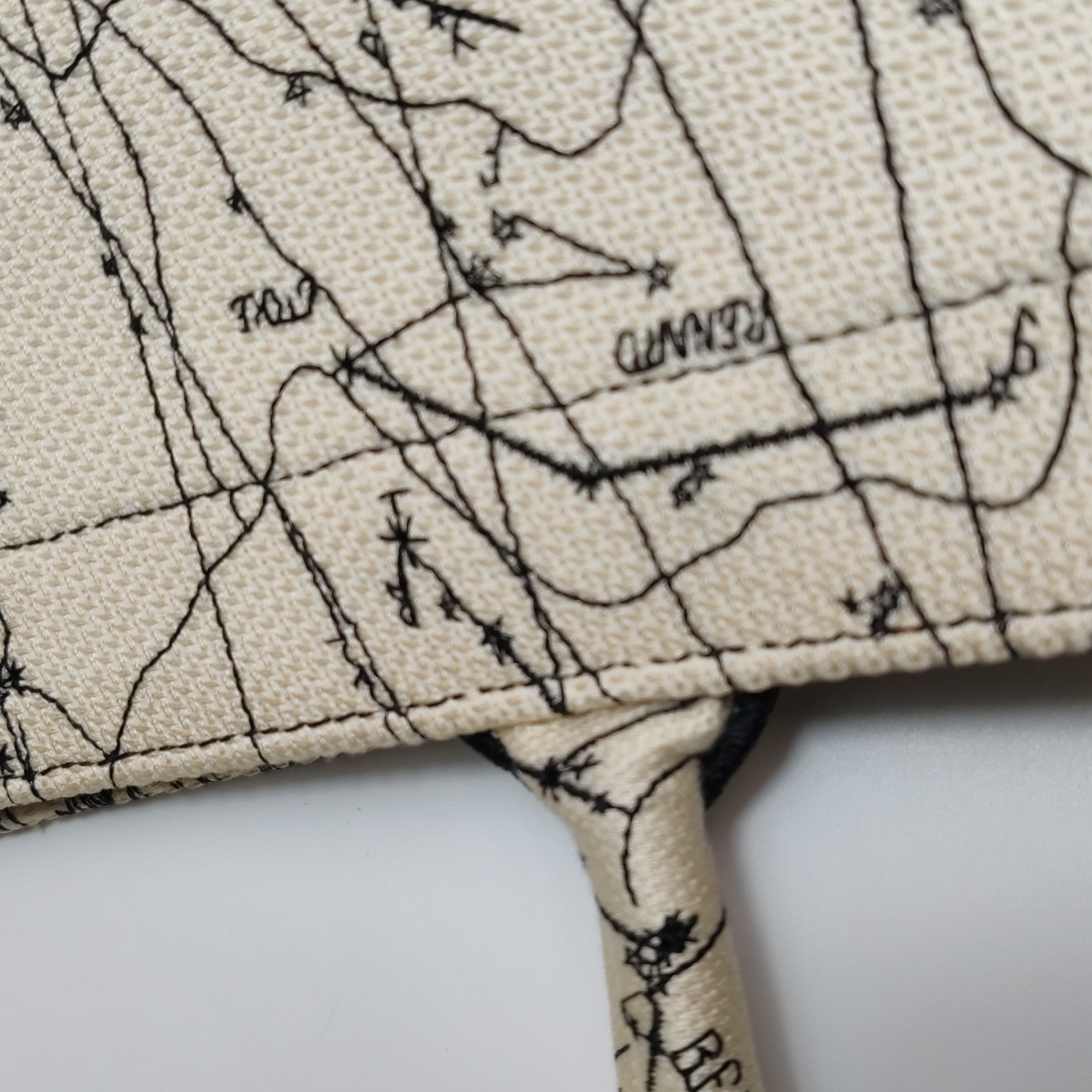 Christian Dior Book Tote Embroidered Canvas Large — photo 15 of 21