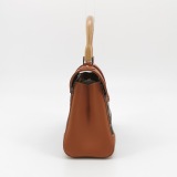 Goyard Saigon Top Handle Bag Coated Canvas with Leather Mini — thumbnail 4