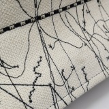 Christian Dior Book Tote Embroidered Canvas Large — thumbnail 18