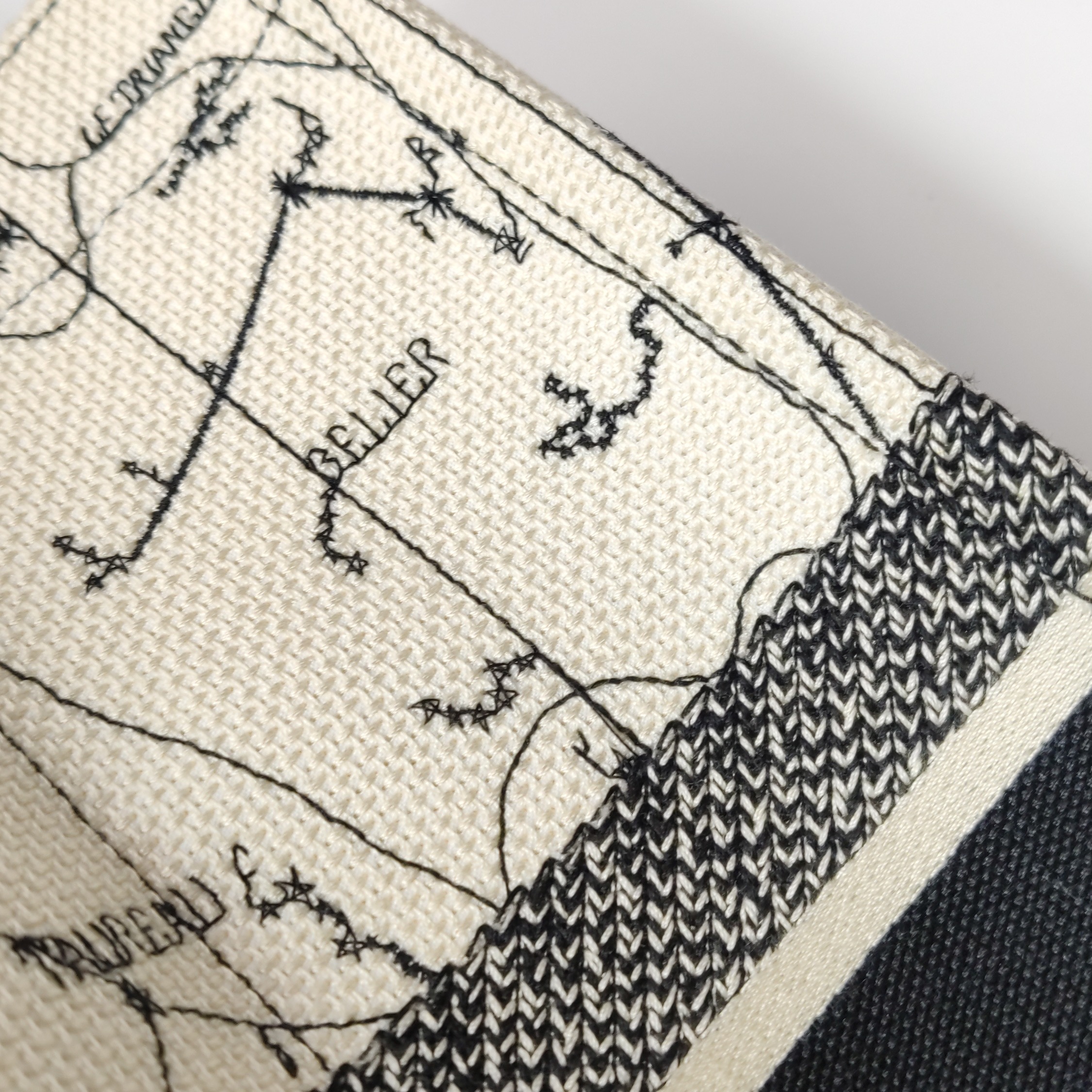 Christian Dior Book Tote Embroidered Canvas Large — photo 10 of 21
