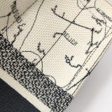Christian Dior Book Tote Embroidered Canvas Large — thumbnail 10