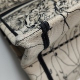 Christian Dior Book Tote Embroidered Canvas Large — thumbnail 12