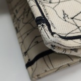 Christian Dior Book Tote Embroidered Canvas Large — thumbnail 11