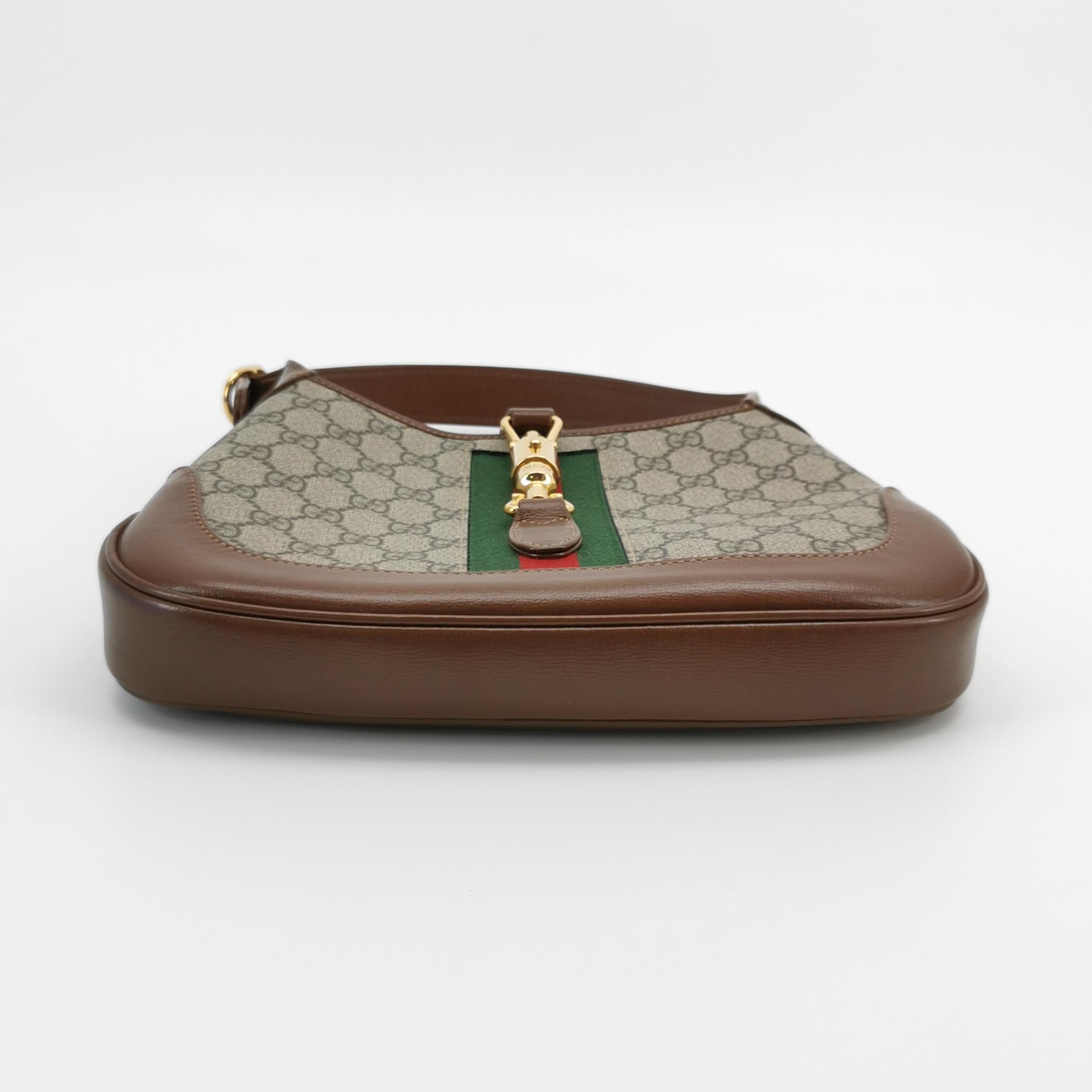 Gucci Jackie 1961 Hobo GG Coated Canvas Small — photo 6 of 20