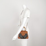 Goyard Saigon Top Handle Bag Coated Canvas with Leather Mini — thumbnail 2