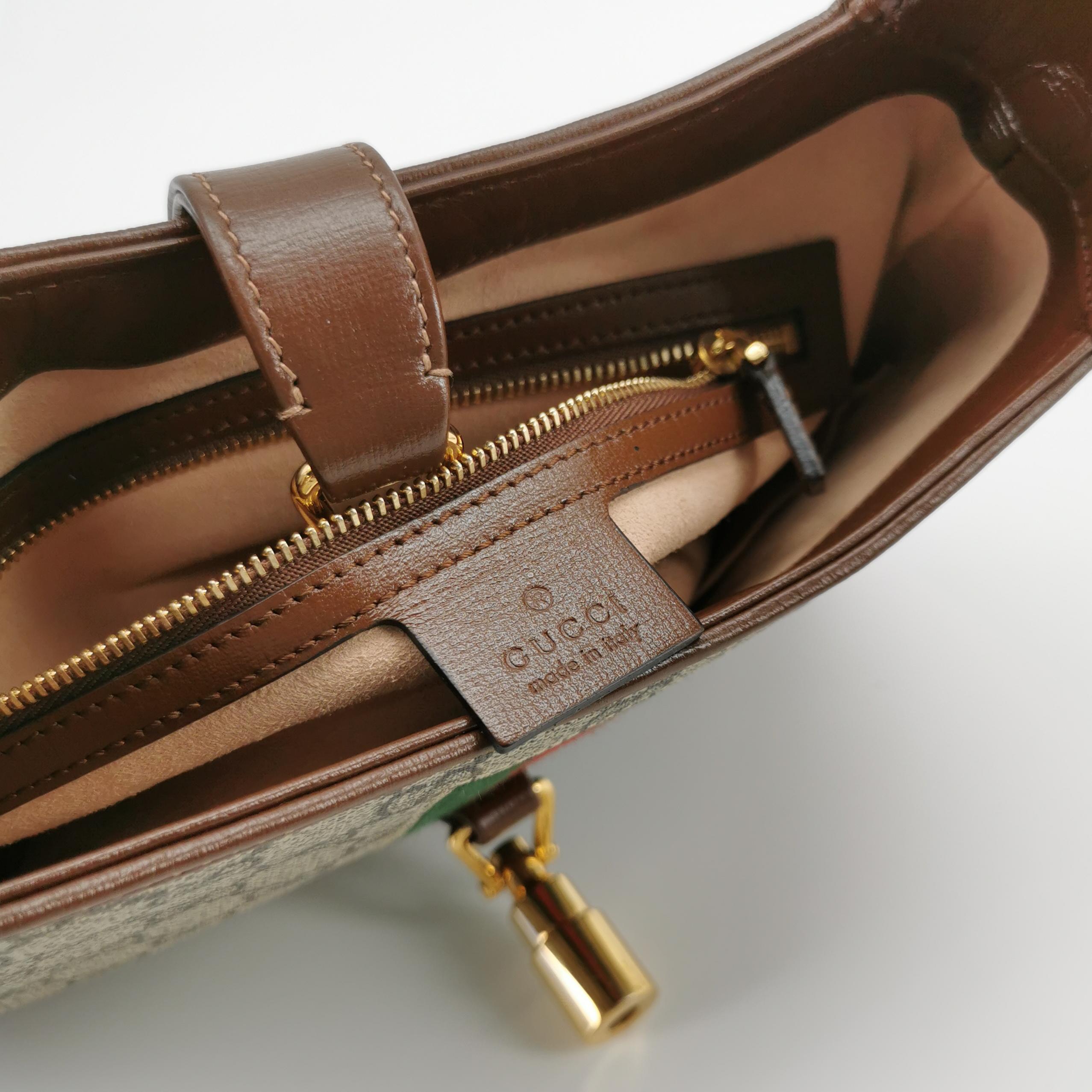 Gucci Jackie 1961 Hobo GG Coated Canvas Small — photo 9 of 20