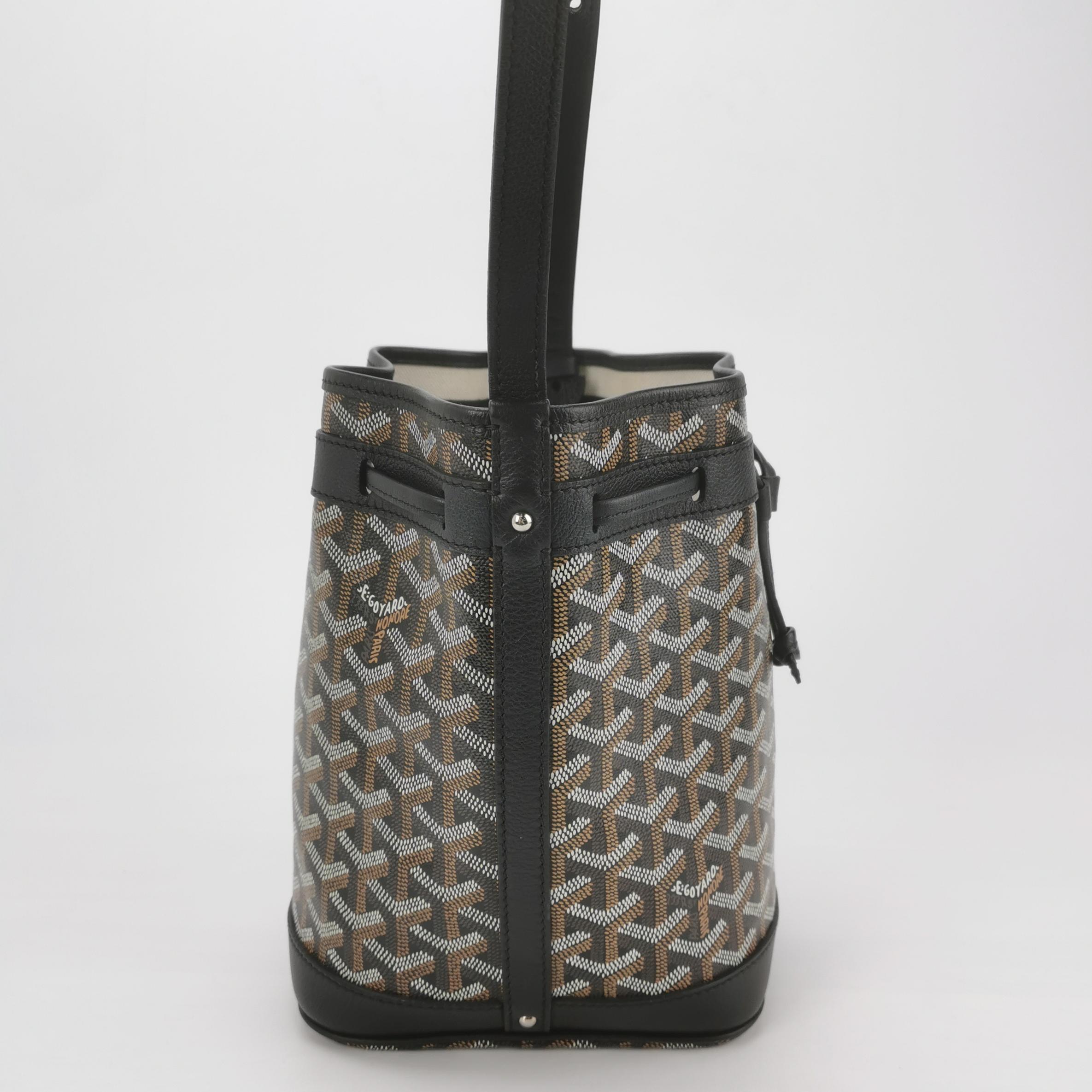 Goyard Petit Flot Bucket Bag Coated Canvas PM — photo 4 of 13