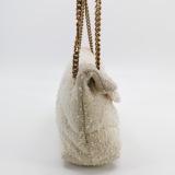 Saint Laurent Loulou Puffer Shoulder Bag Quilted Tweed Mini — thumbnail 4