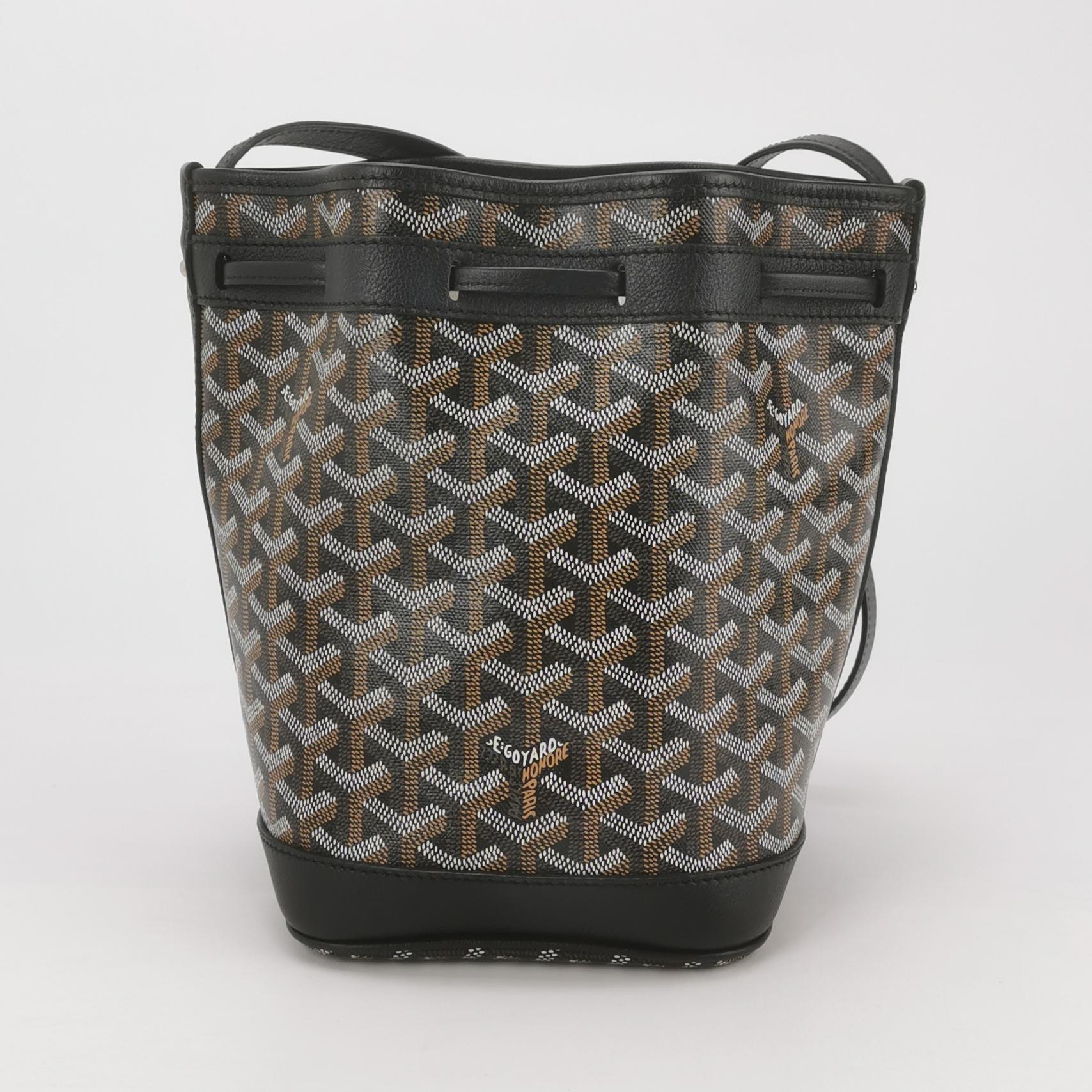 Goyard Petit Flot Bucket Bag Coated Canvas PM — photo 3 of 13