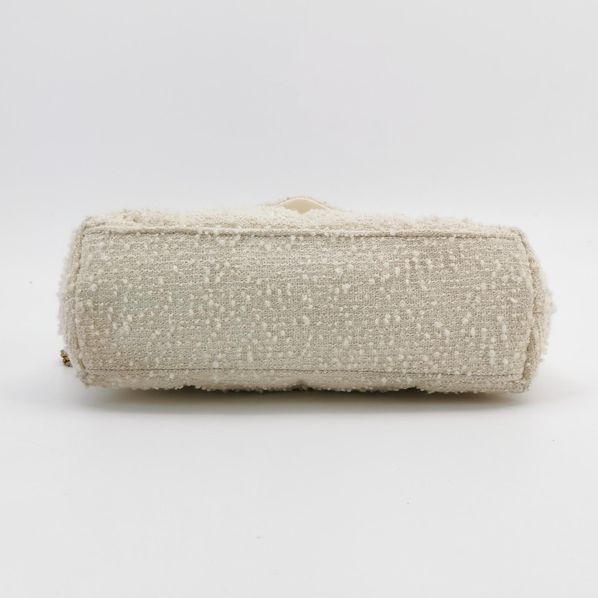 Saint Laurent Loulou Puffer Shoulder Bag Quilted Tweed Mini — photo 6 of 25