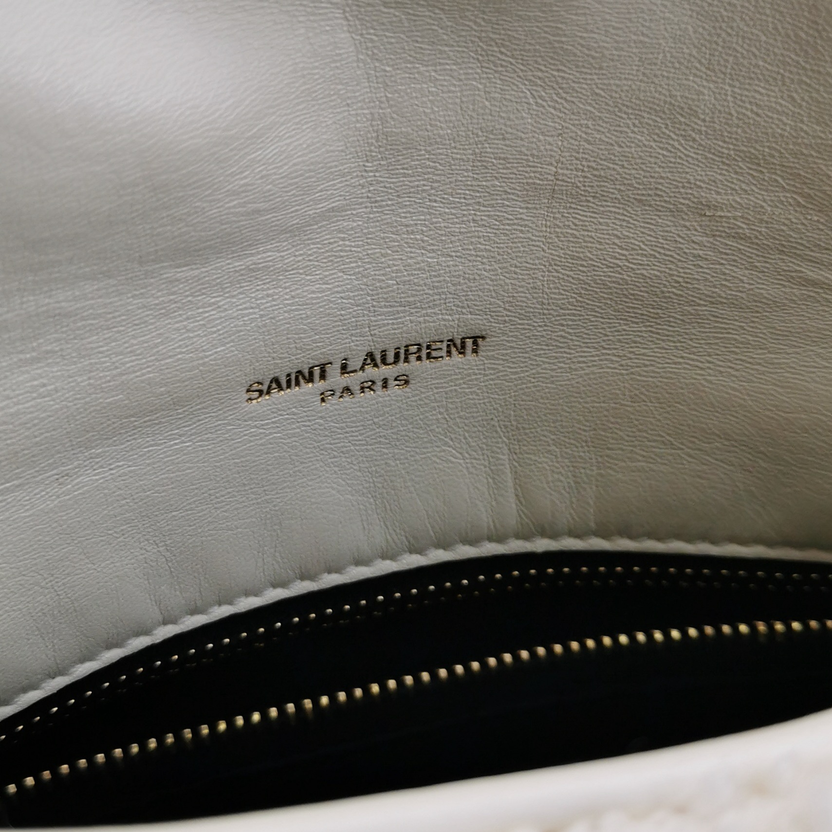 Saint Laurent Loulou Puffer Shoulder Bag Quilted Tweed Mini — photo 8 of 25