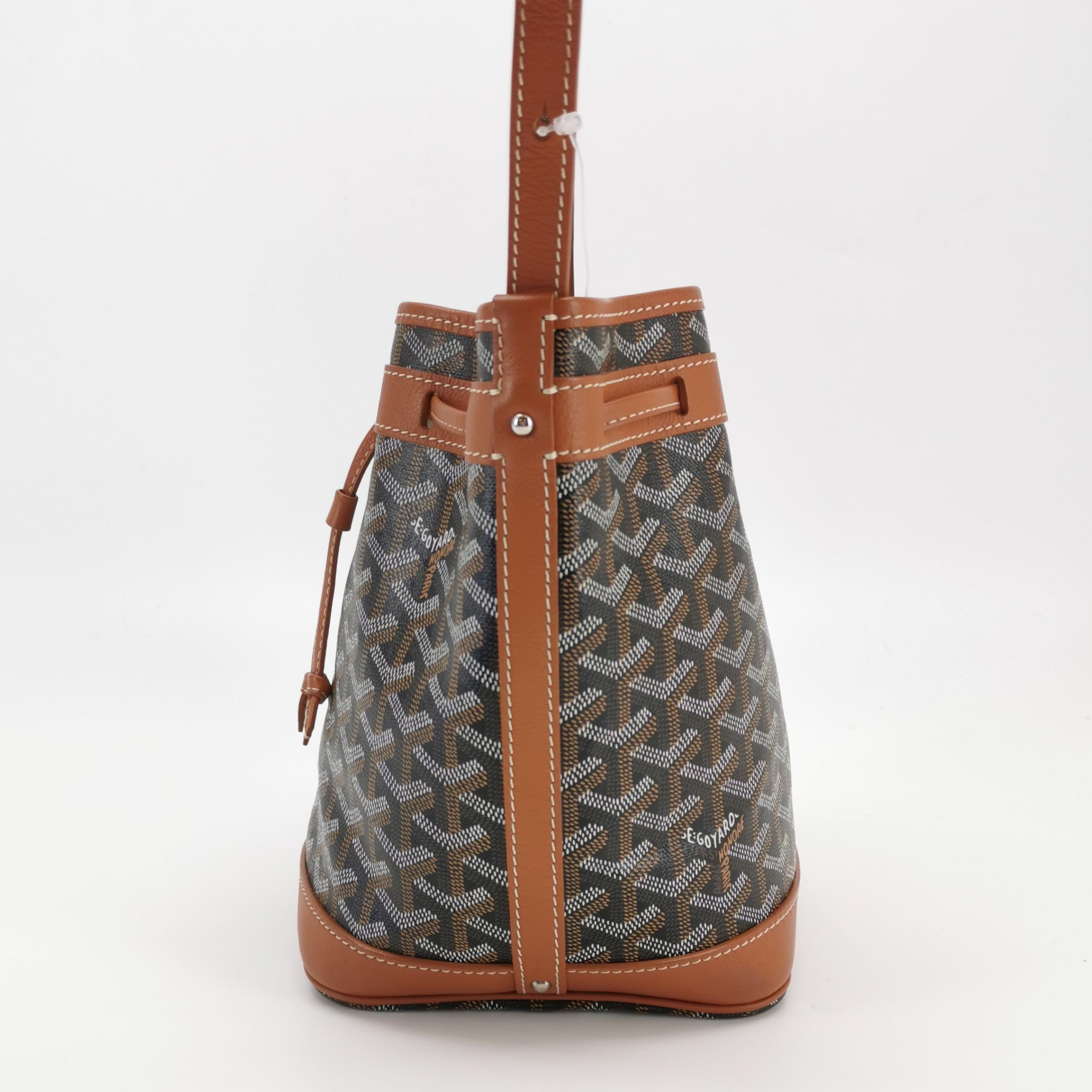 Goyard Petit Flot Bucket Bag Coated Canvas PM — photo 4 of 13