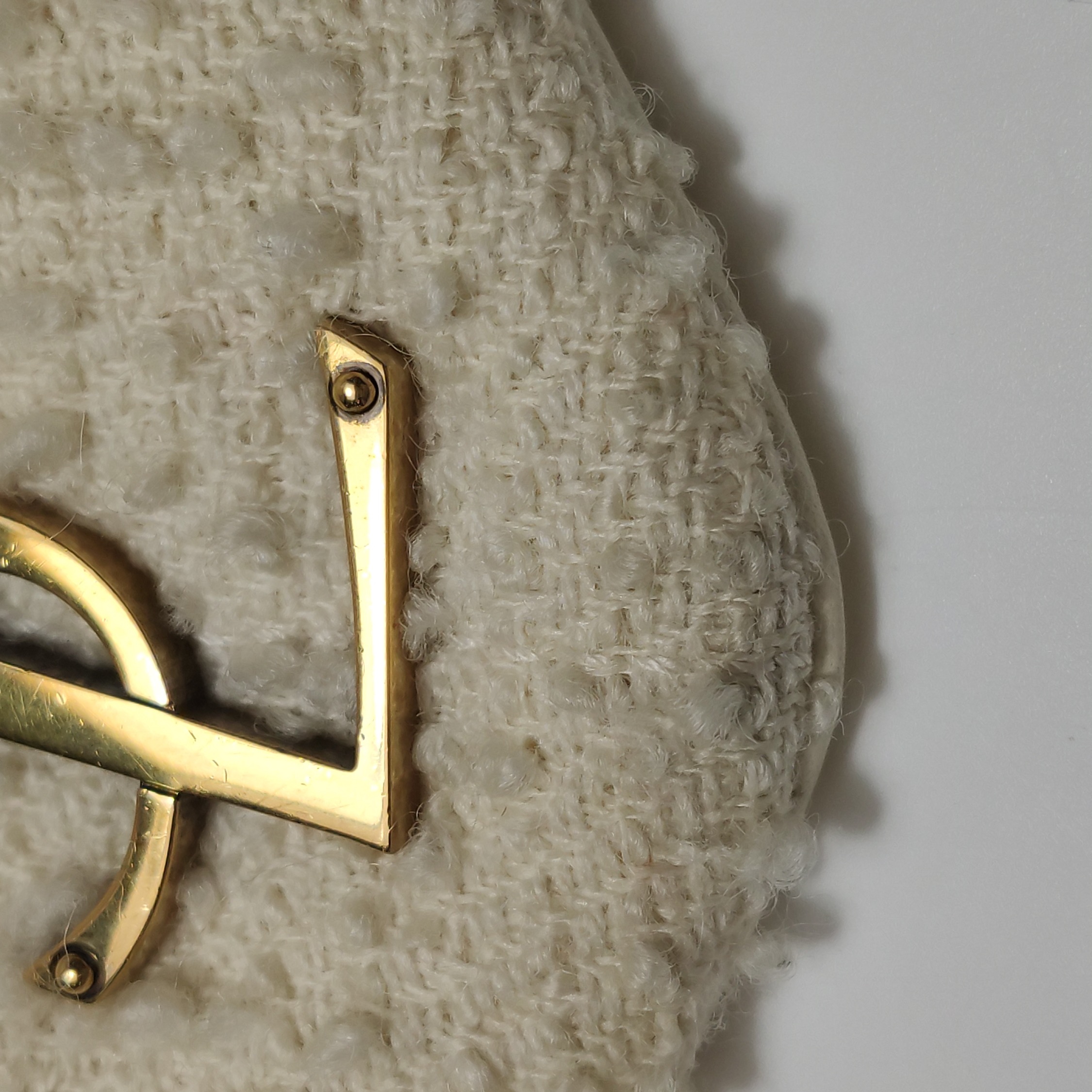 Saint Laurent Loulou Puffer Shoulder Bag Quilted Tweed Mini — photo 11 of 25