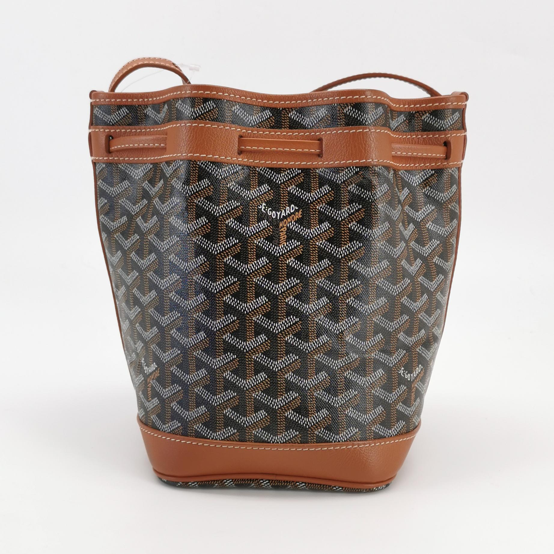 Goyard Petit Flot Bucket Bag Coated Canvas PM — photo 3 of 13