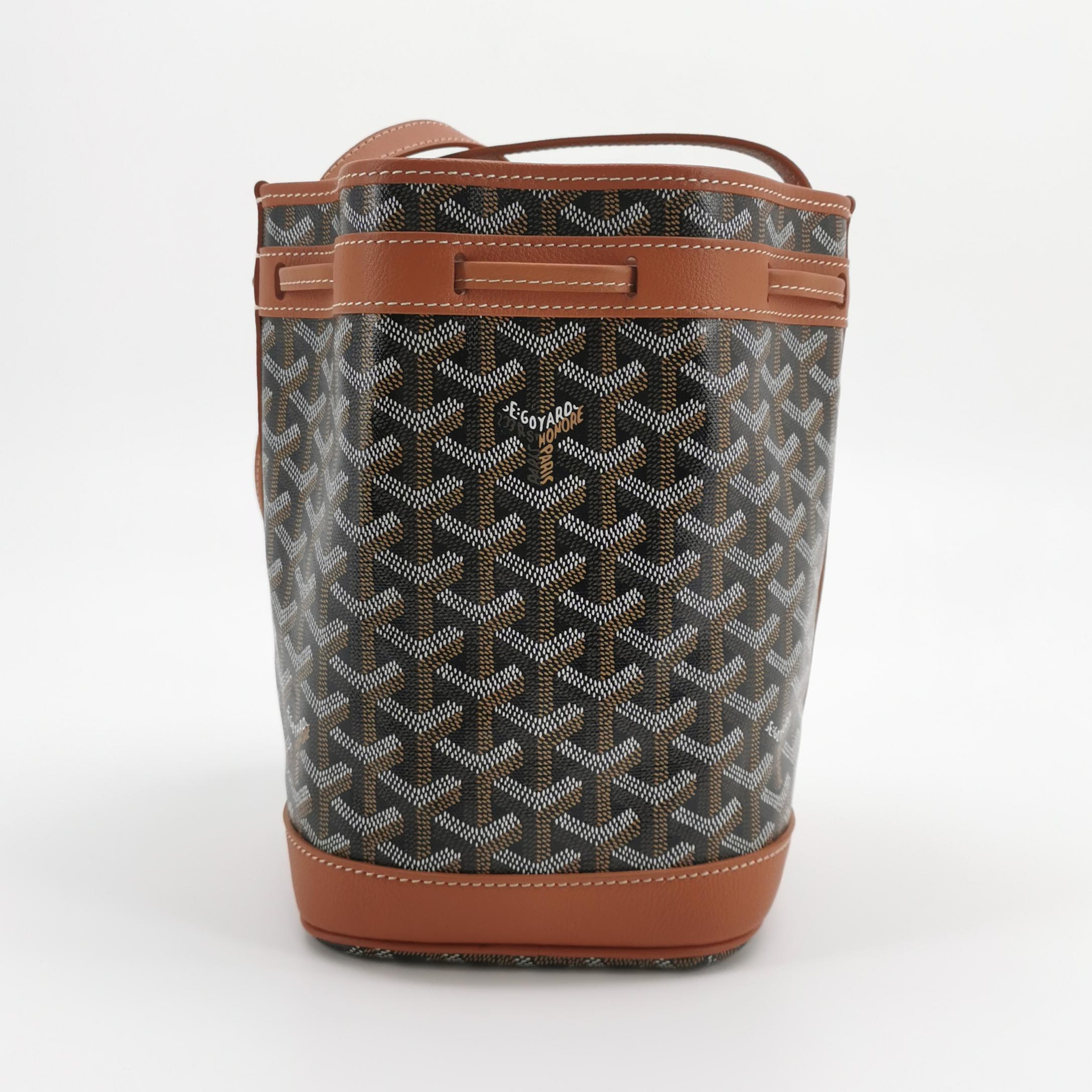 Goyard Petit Flot Bucket Bag Coated Canvas PM — photo 3 of 8